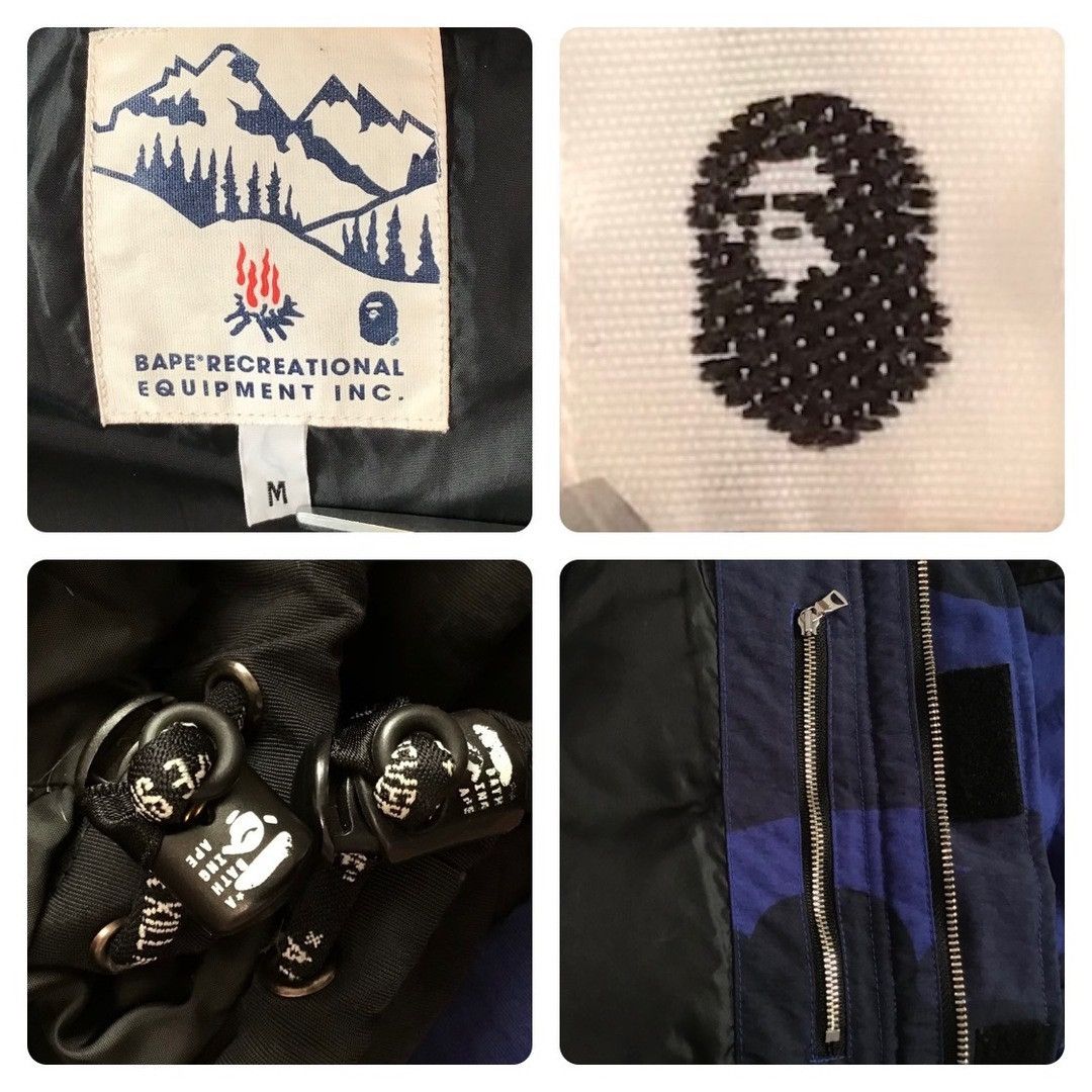 Bape BAPE Giant Blue Camo Puffer Down Jacket a bathing ape NIGO Size US M / EU 48-50 / 2 - 8 Thumbnail