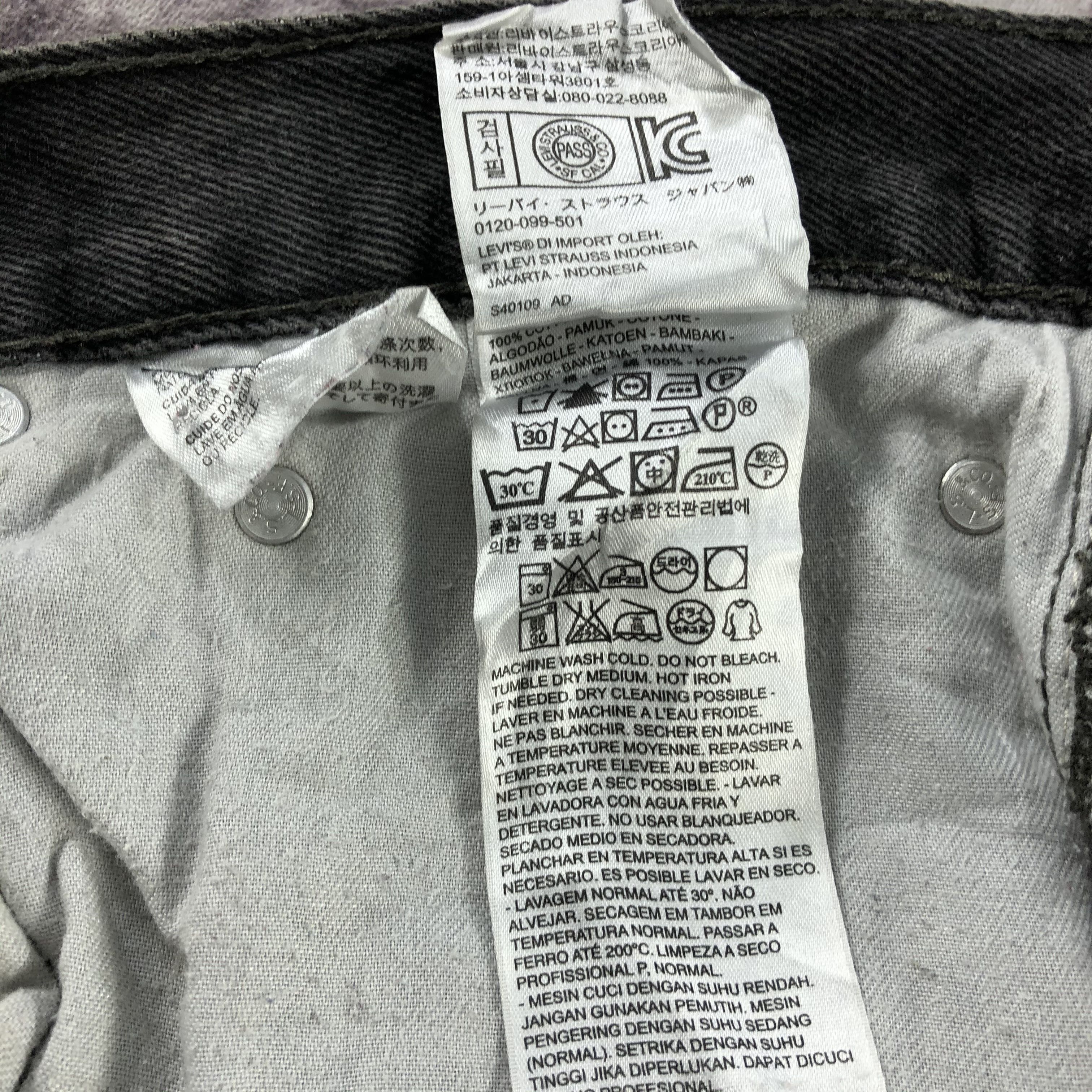 Levi's × Vintage Vintage Faded Black Levis 516 Jeans-JM2956 Size US 36 / EU 52 - 12 Thumbnail