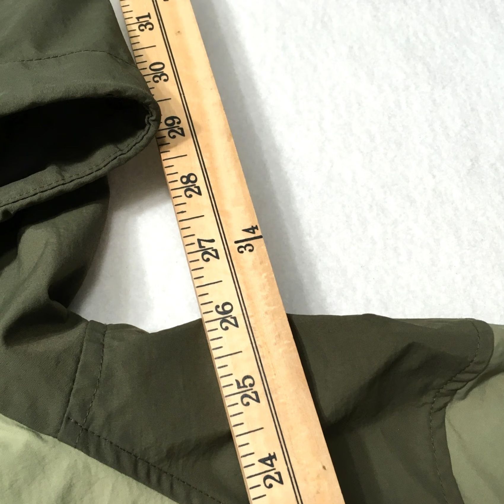 Old Navy VINTAGE Old Navy Go-H20 Hooded Windbreaker Jacket Lightweight Shell Green M 90s Mens Size US M / EU 48-50 / 2 - 6 Thumbnail