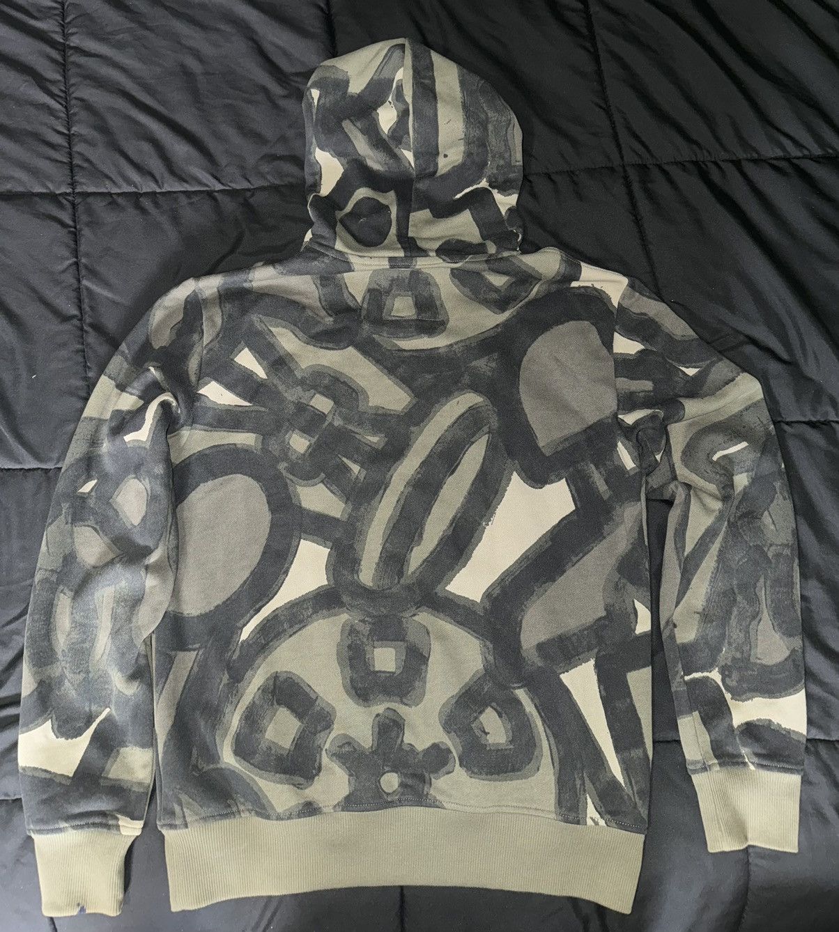 G-Star G Star Brush Stroke Allover Hooded Sweater Size US S / EU 44-46 / 1 - 4 Thumbnail