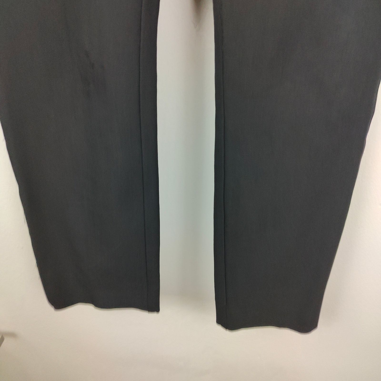 Other Ayr Pants Womens 29 Black Straight Leg Office Preppy Size 29" - 4 Thumbnail