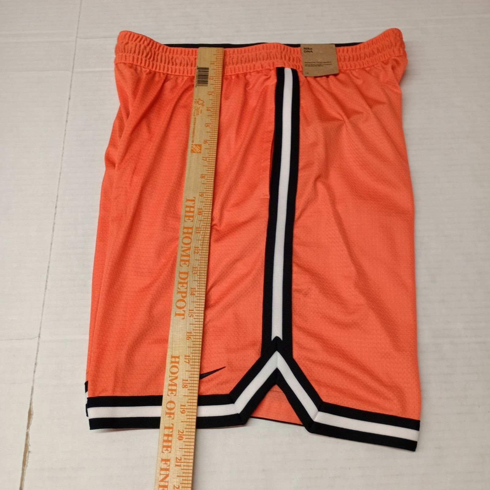 Nike Nike DNA Men's DRI-FIT" Basketball Shorts Light Wild Mango L Size US 32 / EU 48 - 10 Thumbnail