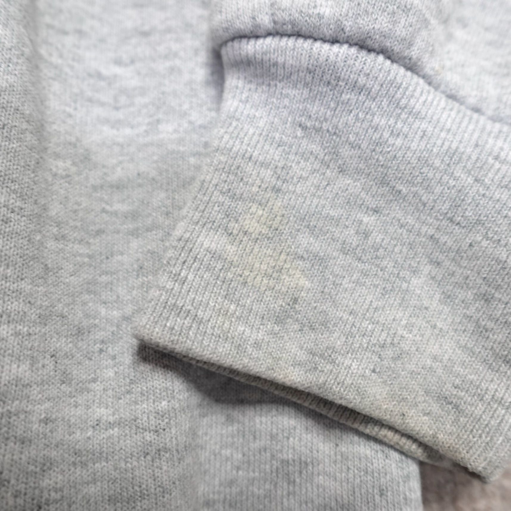 Rainbow VINTAGE Twin Rivers Landing Sweater Small Gray Missouri Camp Rainbow Sweatshirt Mens Knit Cotton Polyester Long Sleeve Collared Pullover USA Theme Size US S / EU 44-46 / 1 - 4 Thumbnail