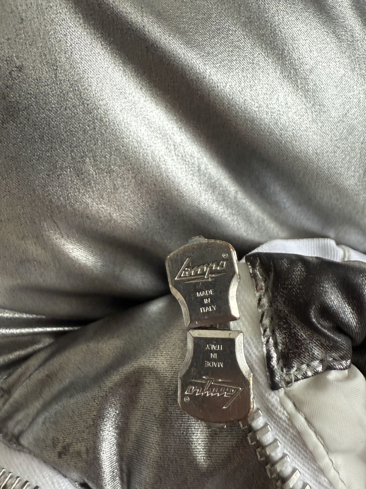Vetements Vetements dark silver puffer jacket with washed effect Size US M / EU 48-50 / 2 - 5 Thumbnail