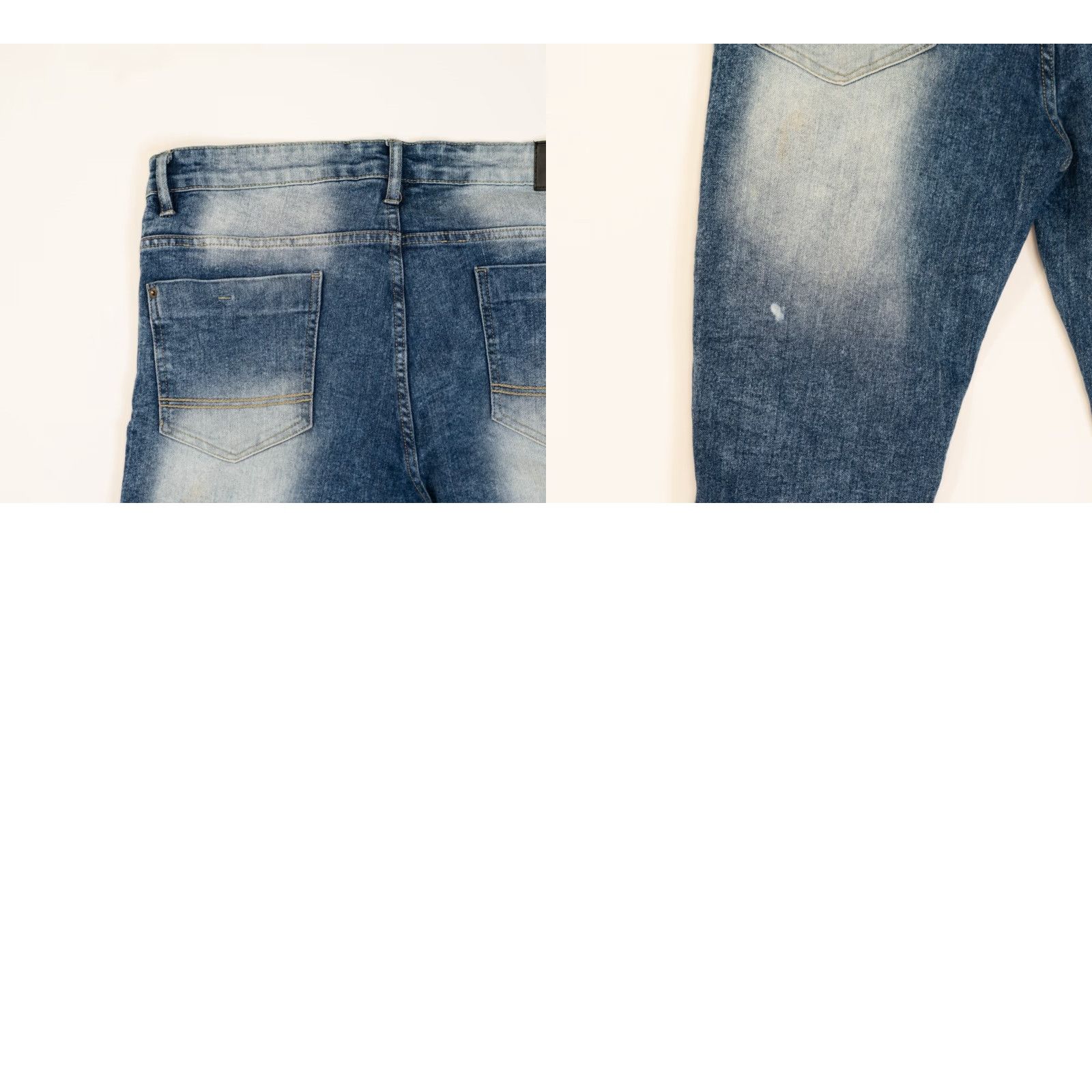 Southpole Southpole Jeans Mens Skinny 90s Biker Denim Blue 36 x 30 Regular Belt Loops 5-Pocket Vintage Size US 36 / EU 52 - 11 Thumbnail