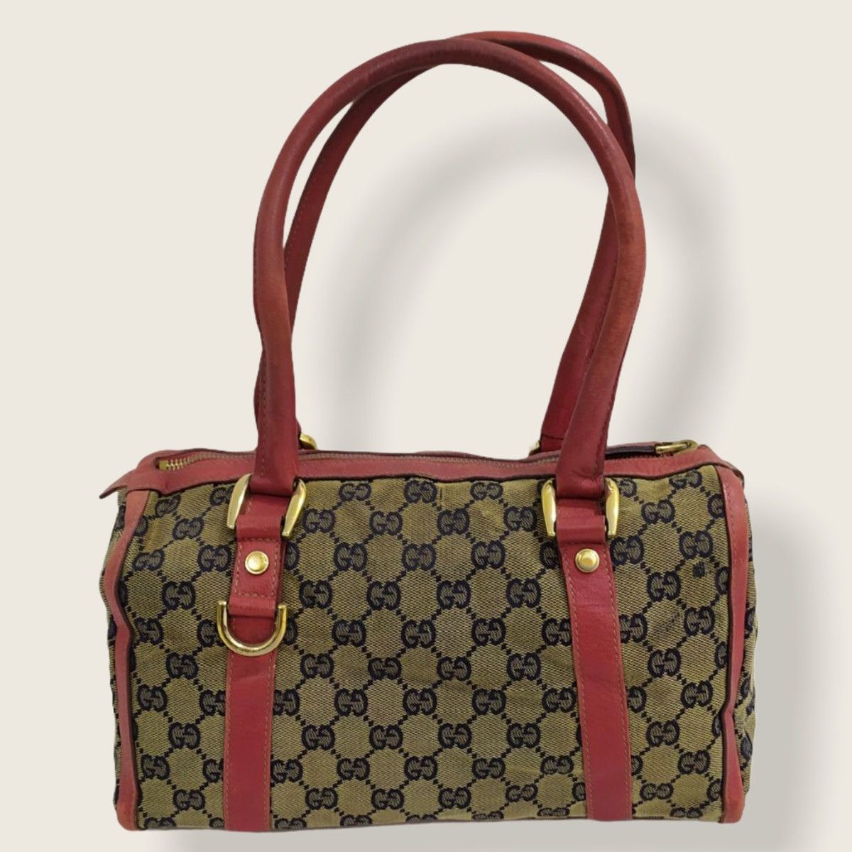 Gucci ‼️LASTDROP‼️ AUTHENTIC GUCCI GG CANVAS MINI BOSTON BAG Size ONE SIZE - 2 Thumbnail