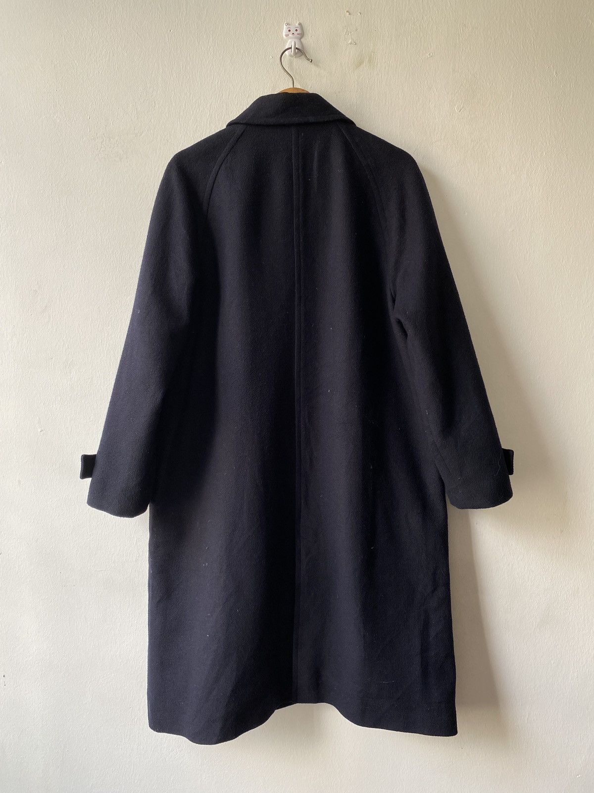 JW Anderson × Japanese Brand × Uniqlo 2000s - J.W.Anderson x Uniqlo Long Trench Wool Jacket Size US L / EU 52-54 / 3 - 4 Thumbnail