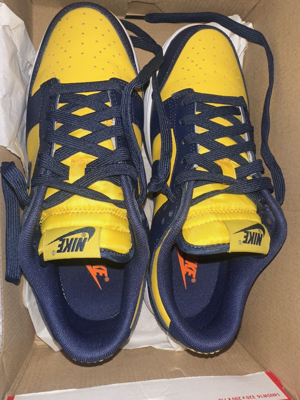 Nike nike dunks - michigan Size US 7 / EU 40 - 1 Thumbnail