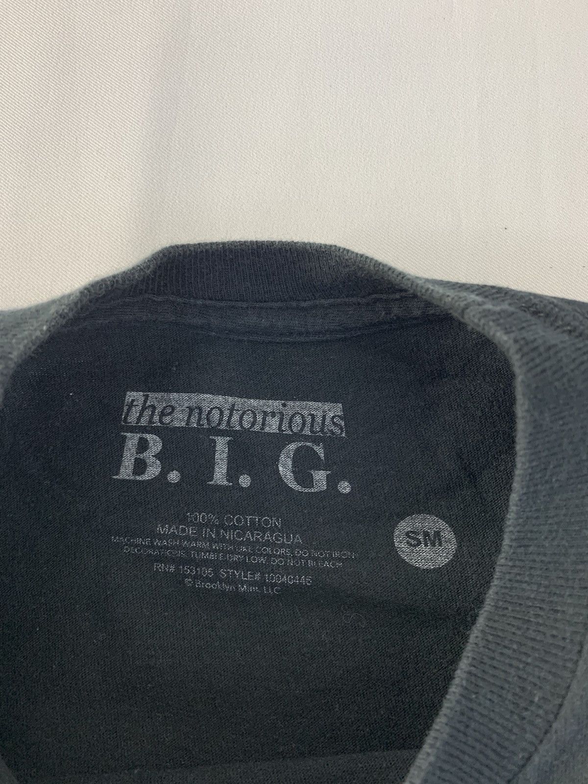 Rap Tees The Notorious BIG Biggie Small American Rapper Printed Tee Size US M / EU 48-50 / 2 - 5 Thumbnail