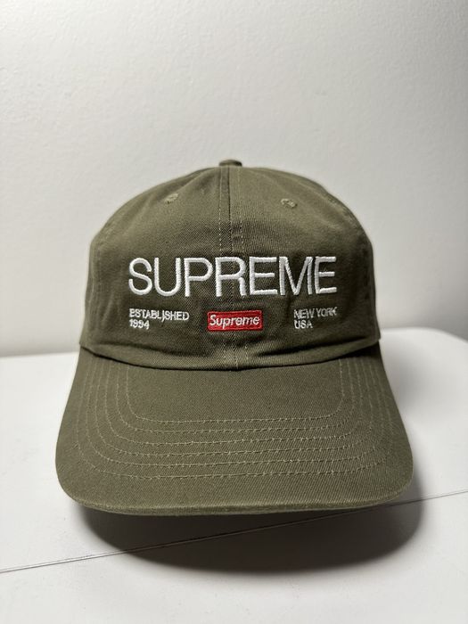 Supreme Supreme Est. 1994 6-Panel Cap Hat | Grailed