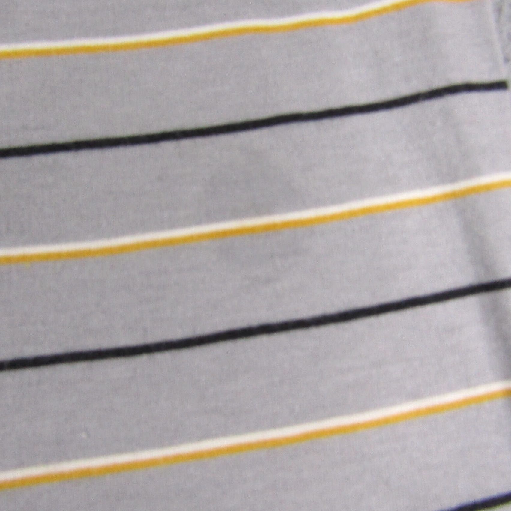Brixton Brixton Shirt Mens XL Gray Stripes Logo Embroidered Short Sleeve Knit T-Shirt Outdoor Casual 90s? Size US XL / EU 56 / 4 - 2 Thumbnail