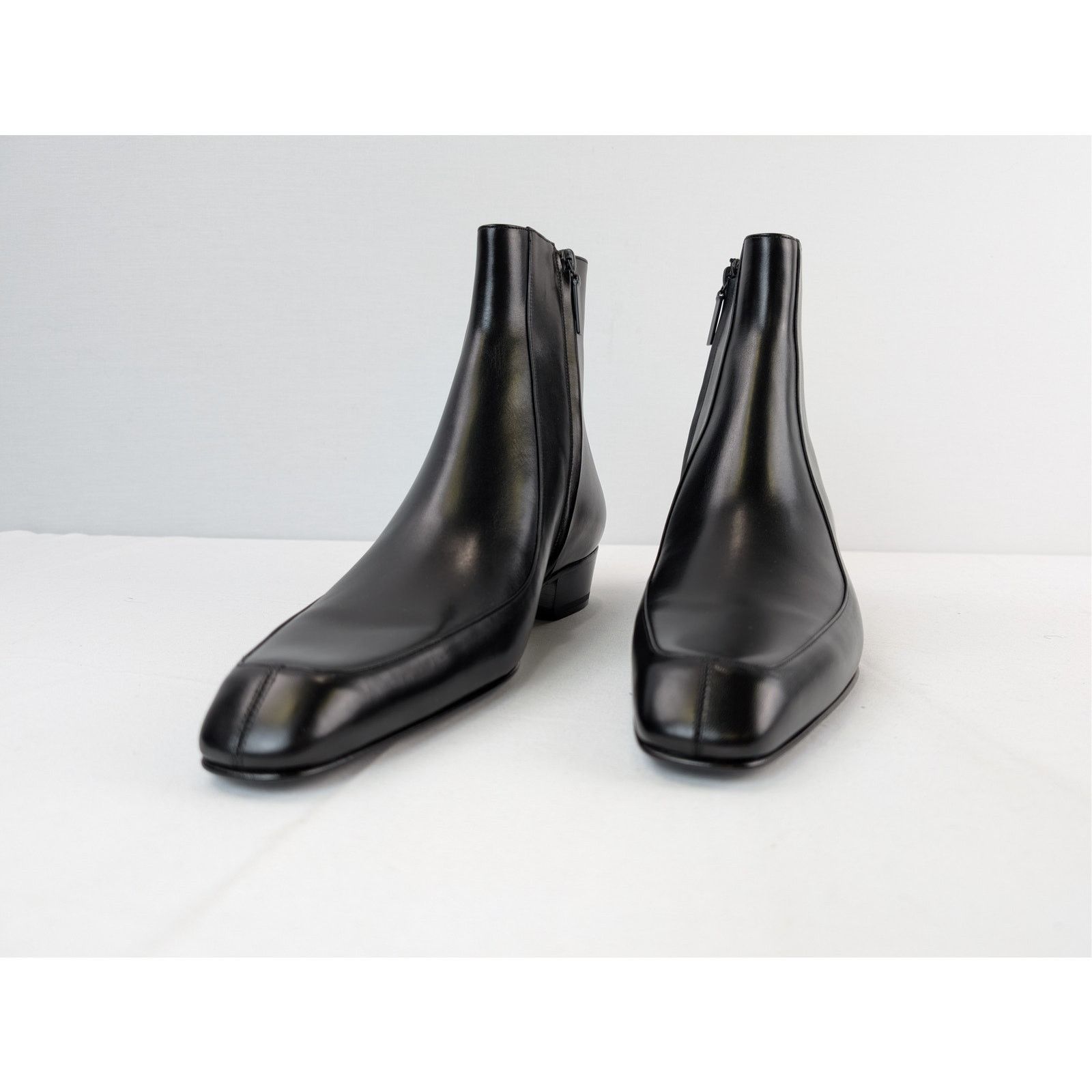 Saint Laurent Paris o1rshd1 Giza Calf Augustin 30 Booties Boots in Nero Size US 10.5 / EU 43-44 - 7 Thumbnail