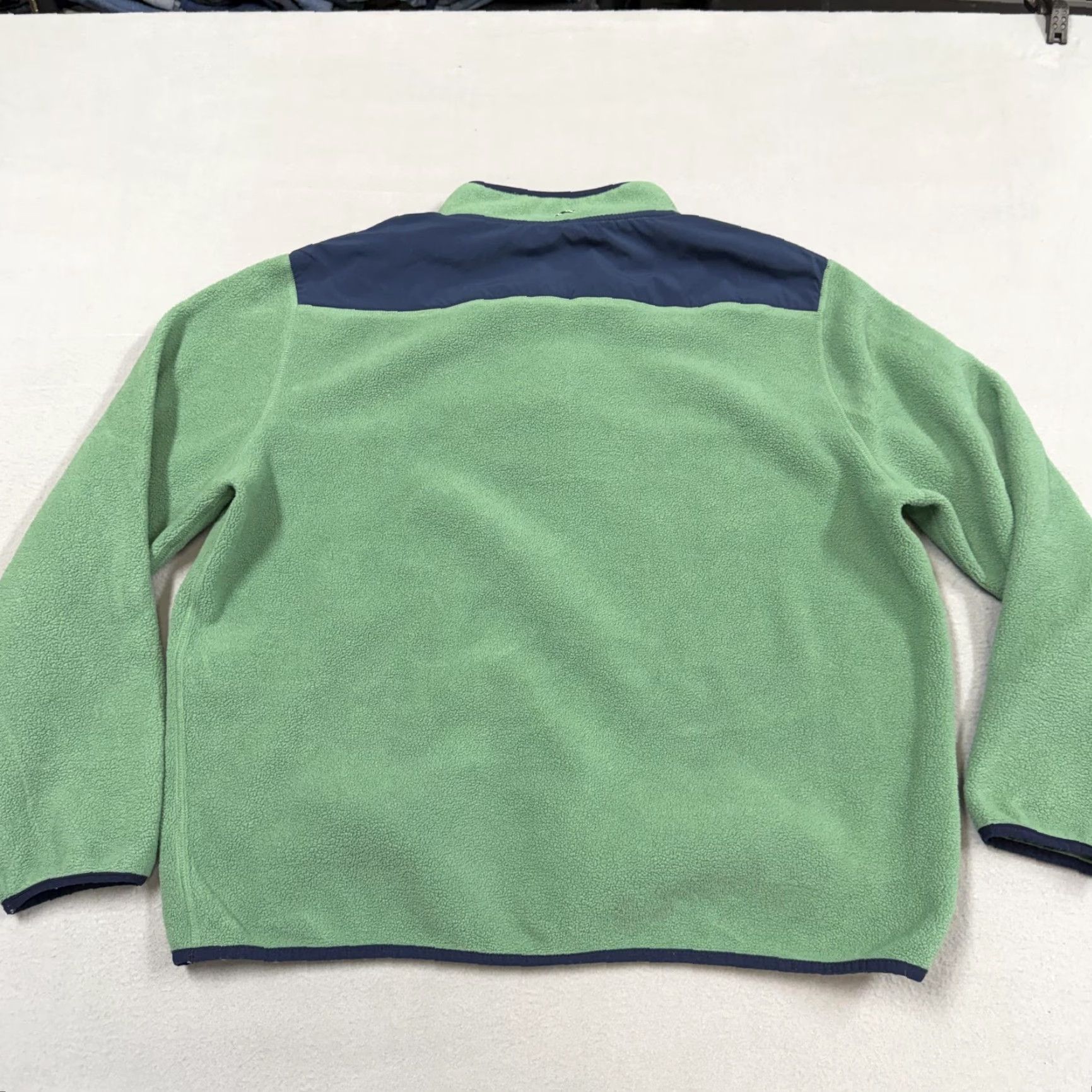 Vineyard Vines Vineyard Vines Sweater Womens XL Green Fleece Mock Neck Pullover Shirt Snap Button Logo Vintage No Size XL / US 12-14 / IT 48-50 - 5 Thumbnail