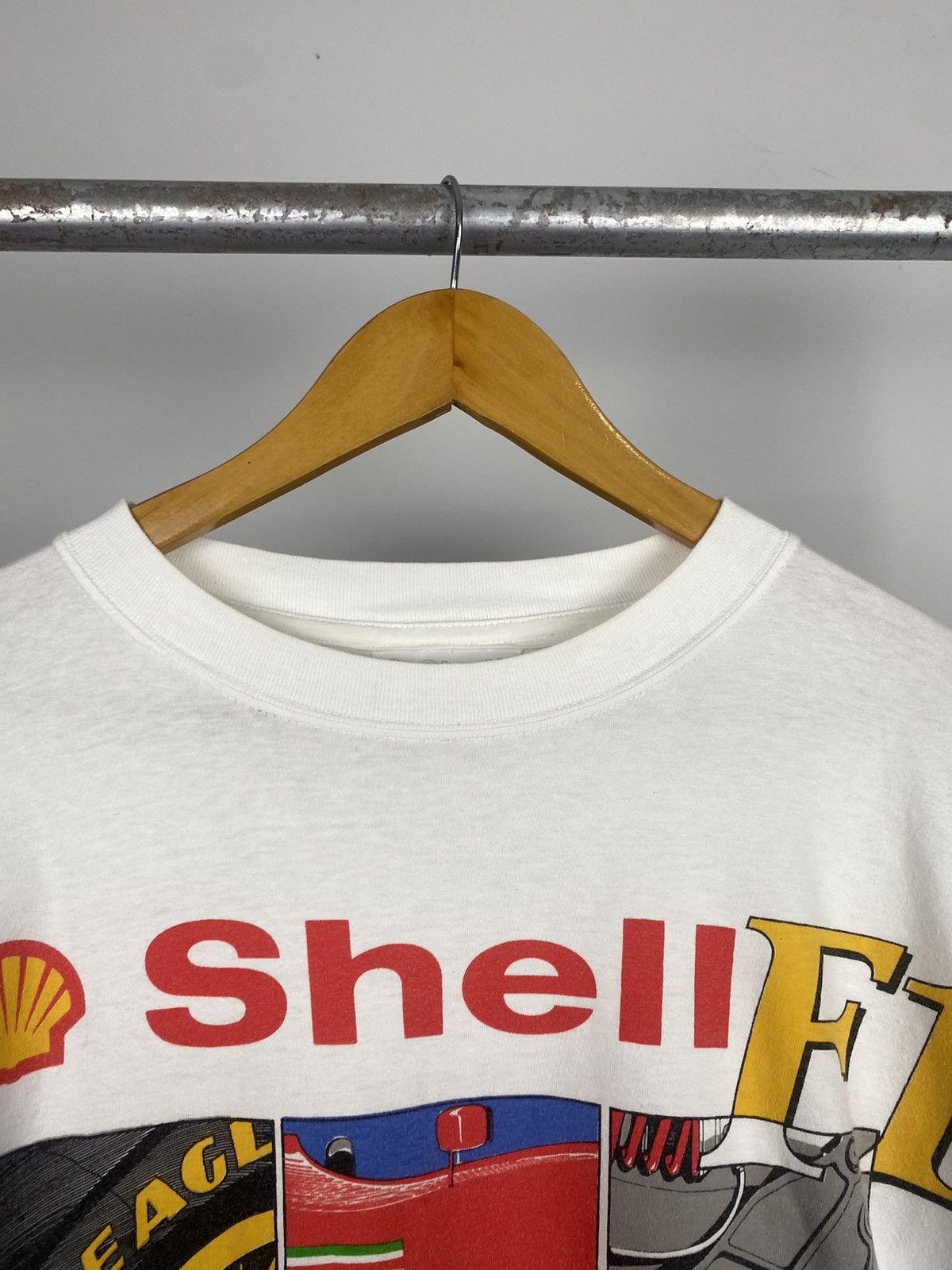 Ferrari × Vintage Vtg90’s Shell F1 Size US XL / EU 56 / 4 - 4 Thumbnail
