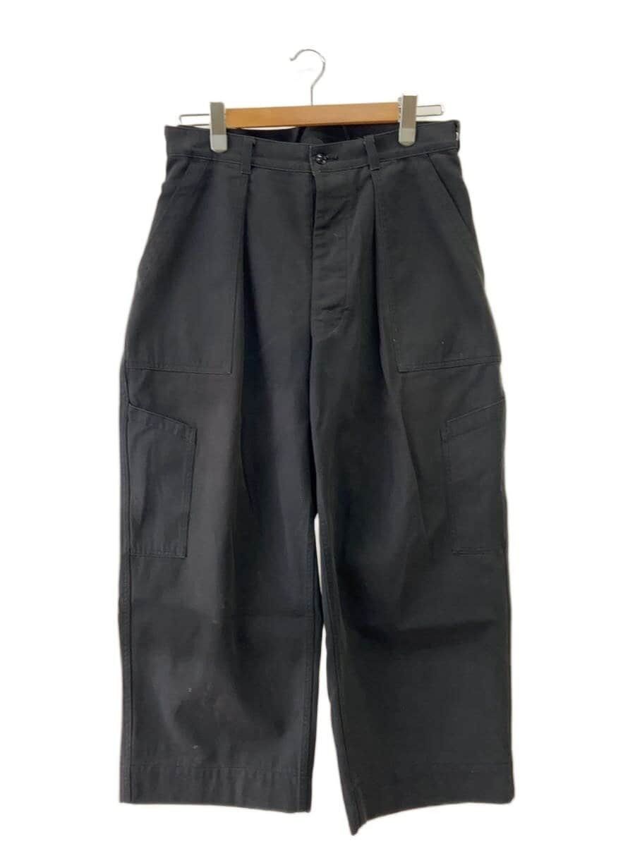 A.PRESSE Black Cotton 23ss Usaf Hemmed Bottoms Size US 30 / EU 46 - 1 Thumbnail