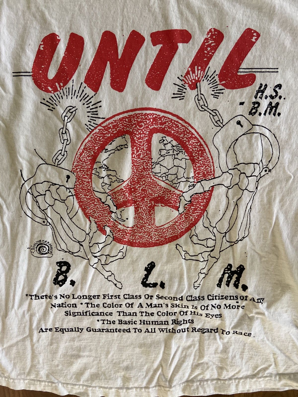 Online Ceramics Online Ceramics BLM Good Over Evil Tshirt Size US XXL / EU 58 / 5 - 2 Thumbnail