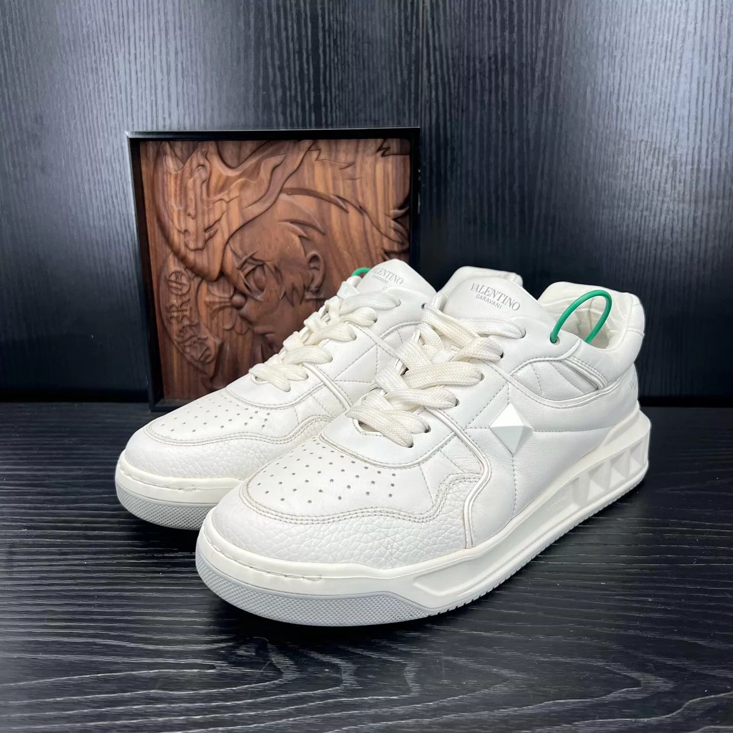 Valentino Valentino One Stud 42 New w/box & accs Size US 9 / EU 42 - 1 Thumbnail