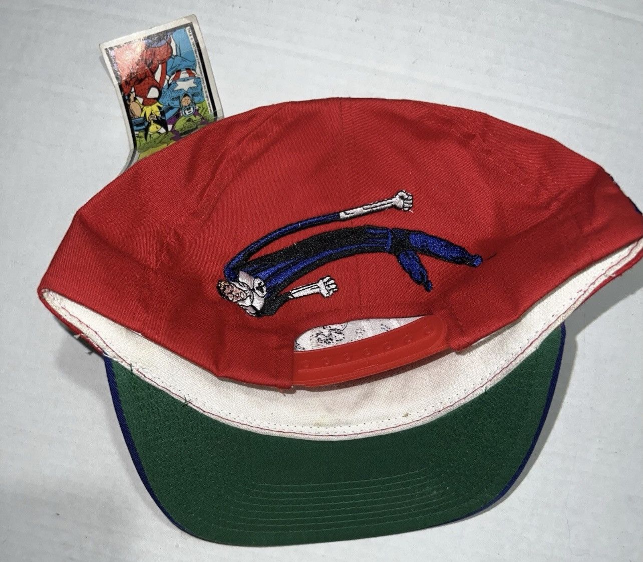 Other Vintage 1993 Mr Fantastic 4 American Needle Blockhead Hat Size ONE SIZE - 3 Thumbnail