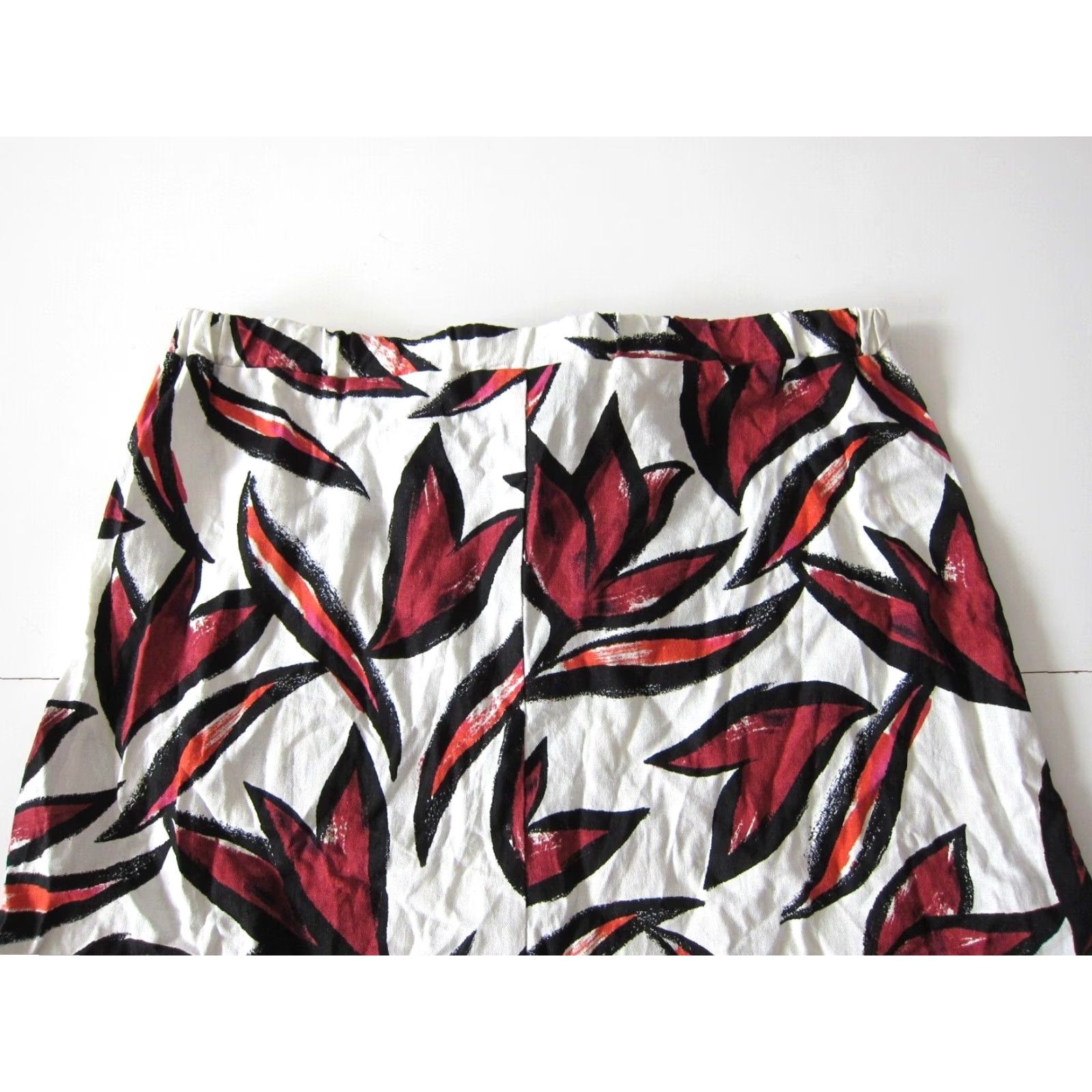 Vintage VINTAGE NYCC New York Clothing Co. Linen Rayon Floral Button Down A-Line Skirt XL Size 40" / US 18 - 4 Thumbnail