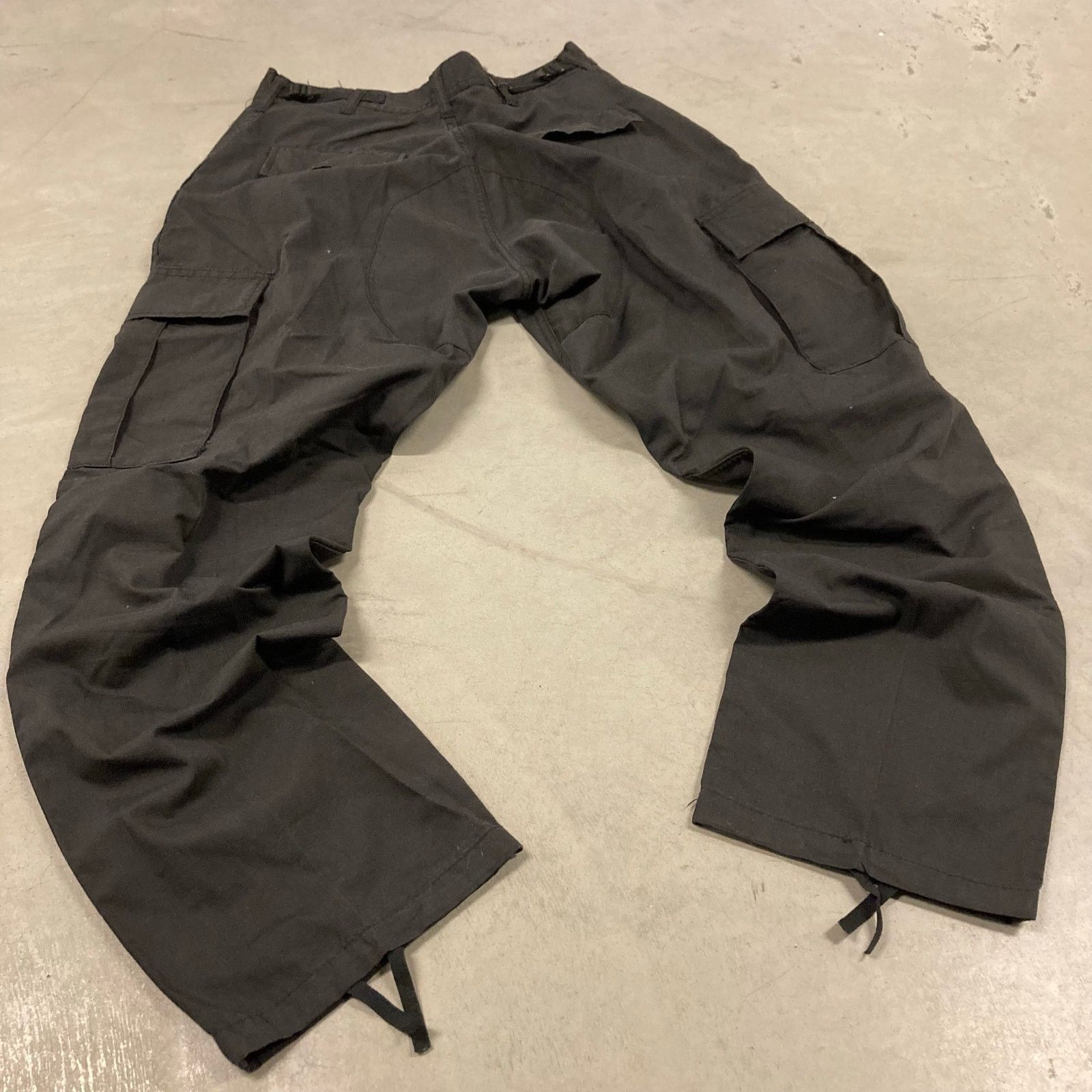 Vintage vintage baggy military cargo pants 33x32 Size US 33 - 2 Thumbnail