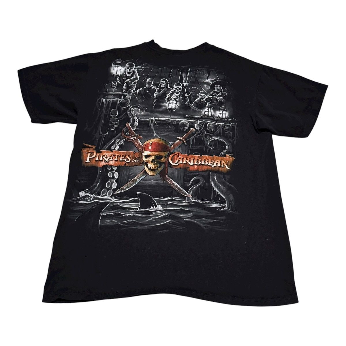 Disney Walt Disney World Pirates of the Caribbean Shirt Men's L Size US L / EU 52-54 / 3 - 1 Thumbnail