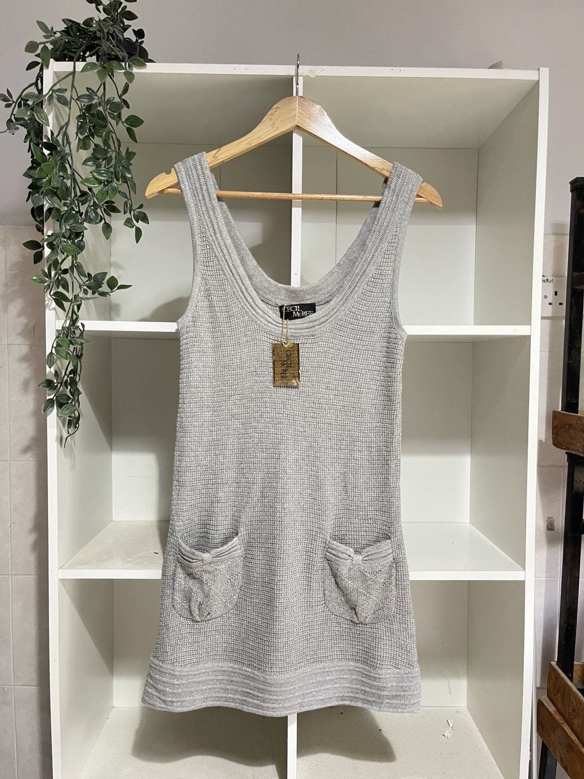 Japanese Brand Cecil McBee Knit Sleeveless Glitter Size M / US 6-8 / IT 42-44 - 1 Thumbnail
