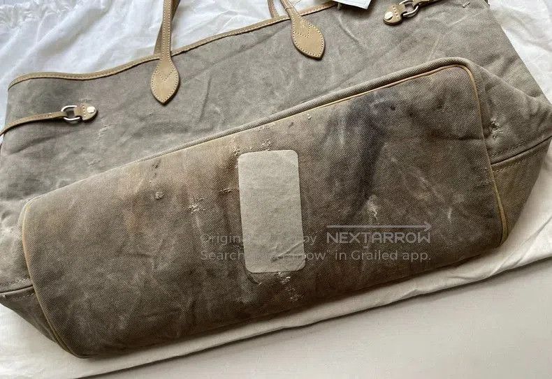 READYMADE Remade WWII Postal Cloth Tote Bag . Size ONE SIZE - 5 Thumbnail