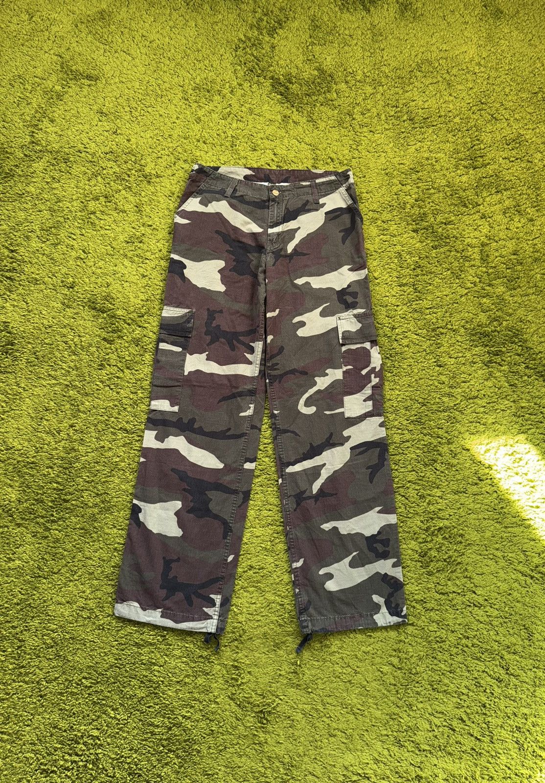 Carhartt Carhartt WIP camo cargo pants Size 28" / US 6 / IT 42 - 1 Thumbnail