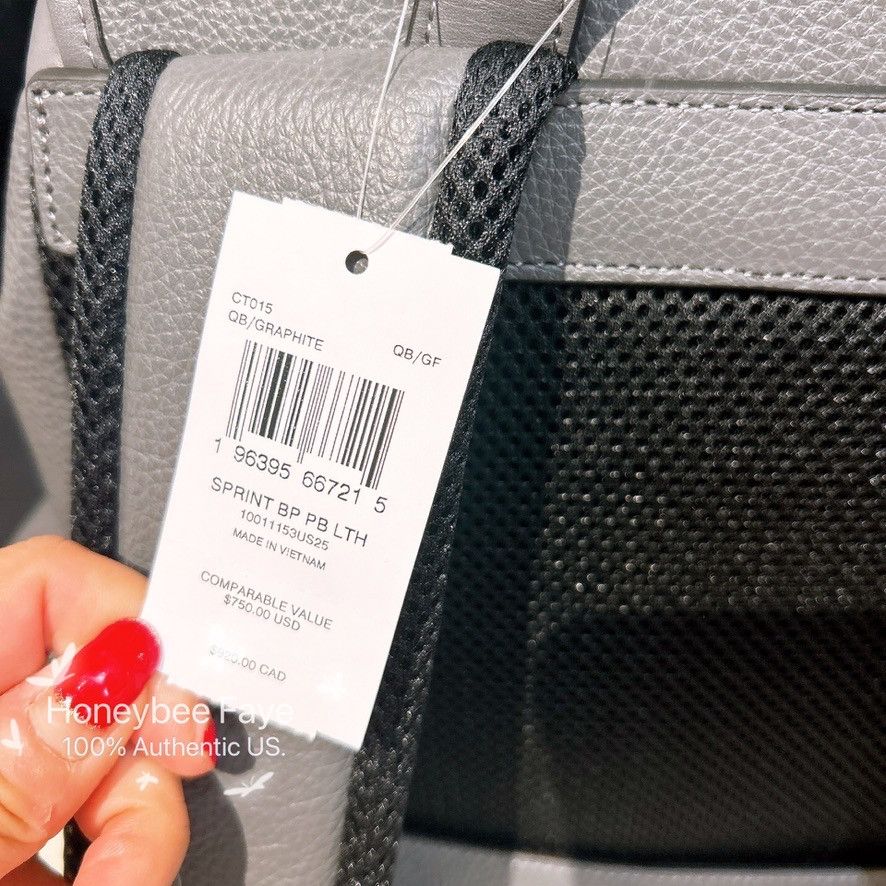 Coach Sprint Backpack CT015 Size ONE SIZE - 3 Thumbnail