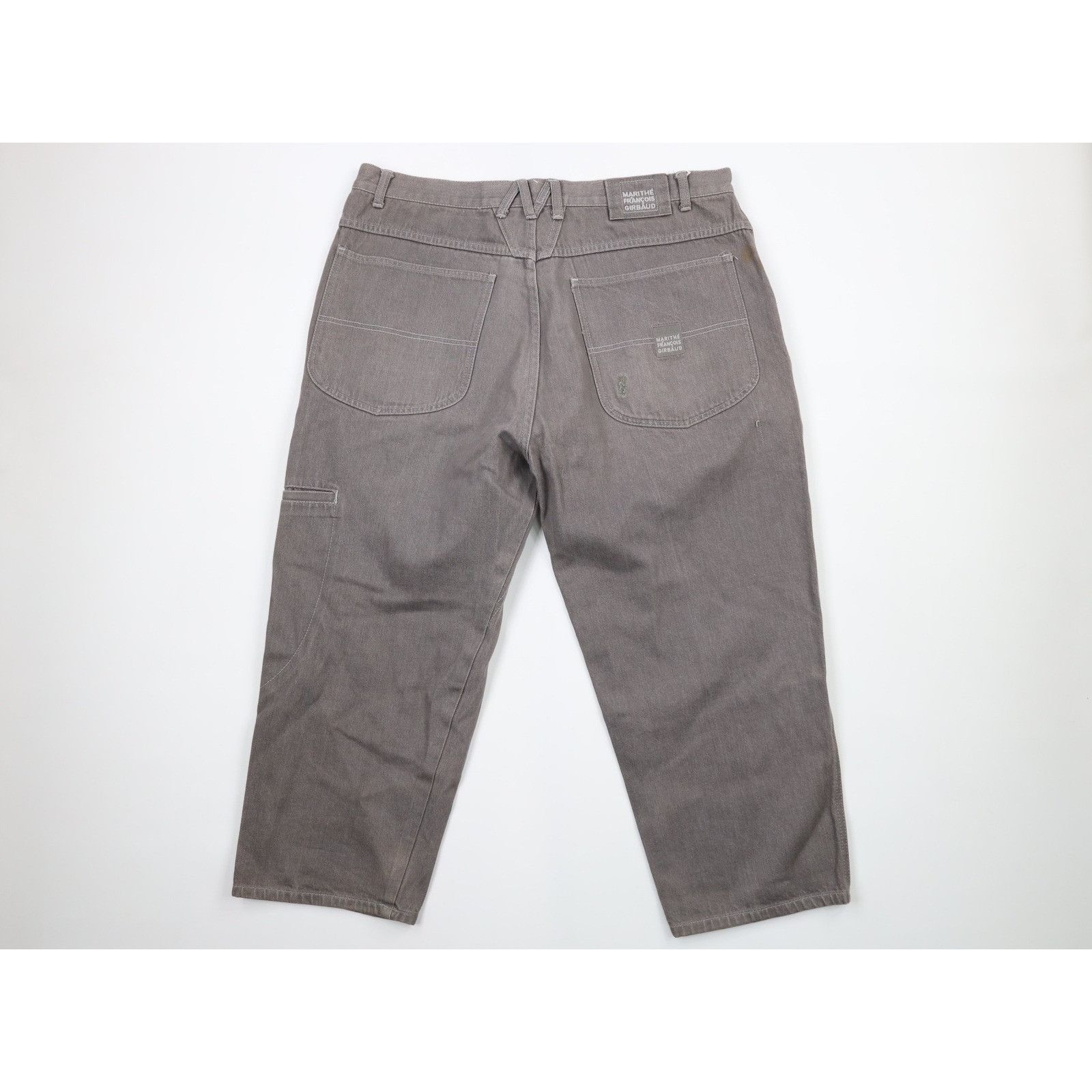 Marithe + Francois Girbaud × Vintage Vintage 90s Marithe Francois Girbaud Baggy Wide Leg Jeans 40 Size US 40 / EU 56 - 10 Thumbnail