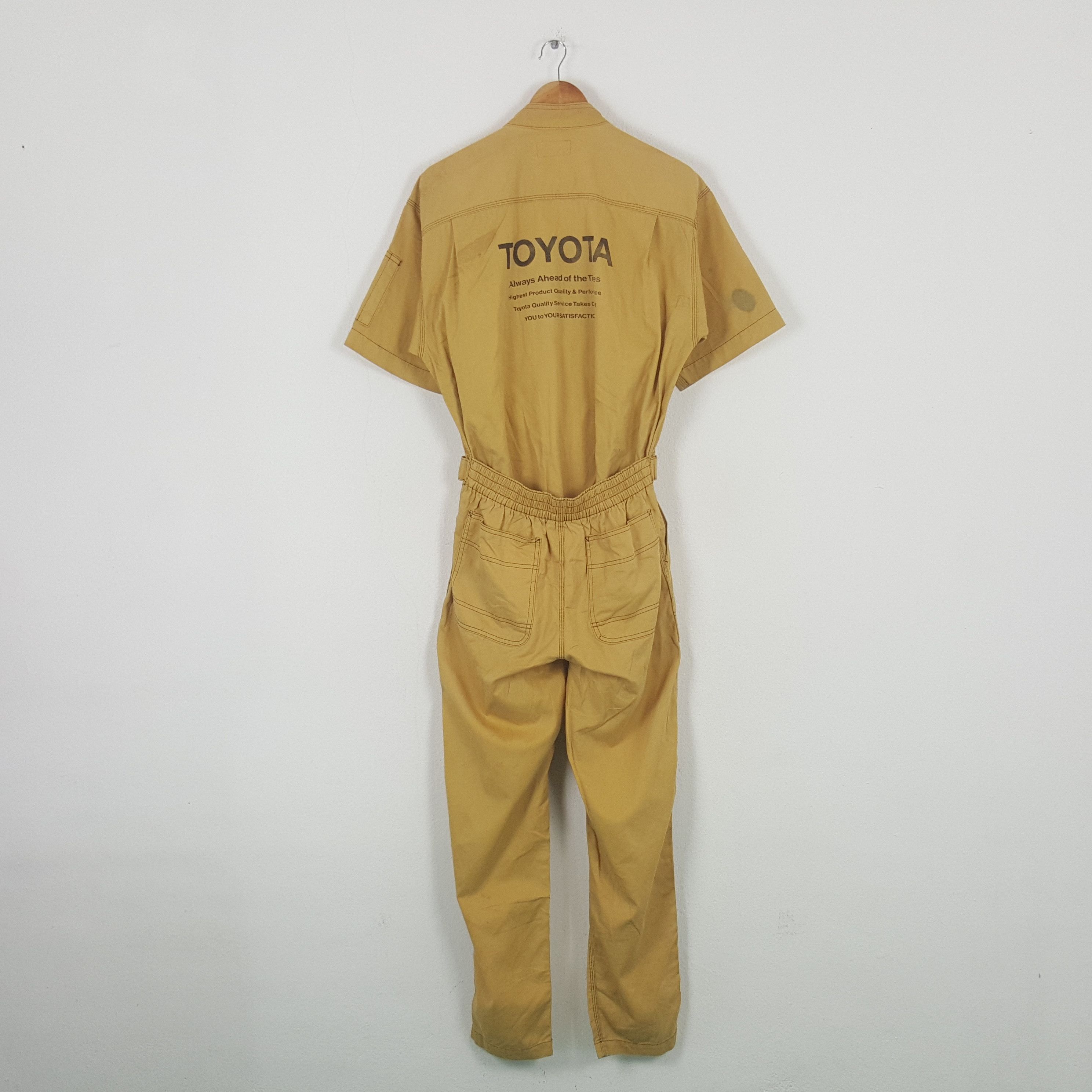Vintage Toyota Japanese Racing Team Coverall Jacket RR23