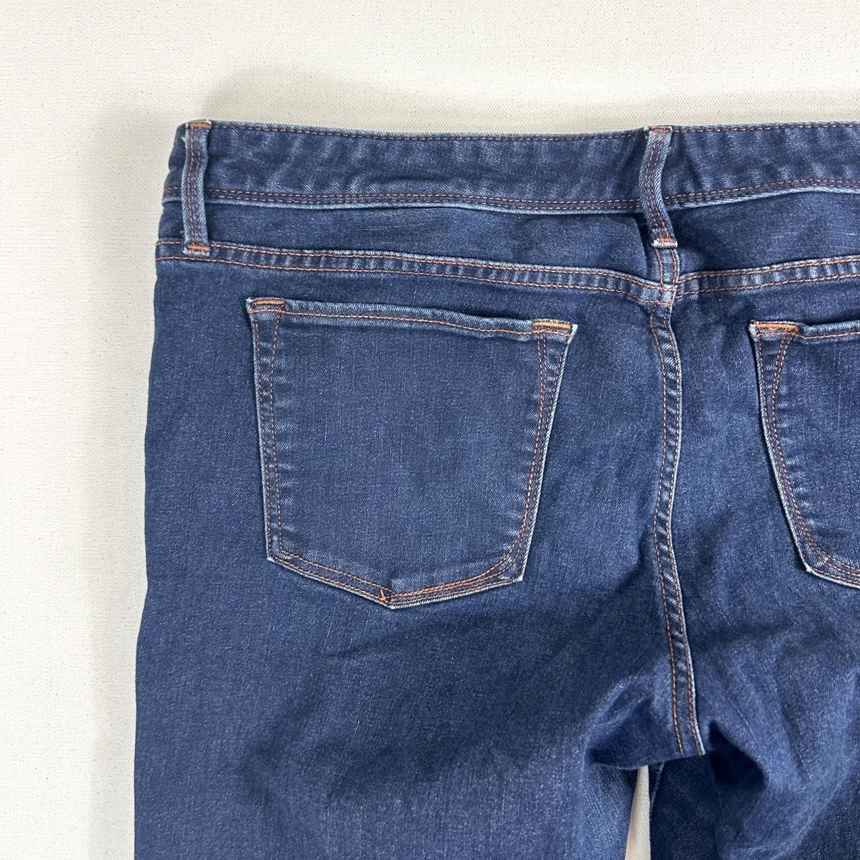 Banana Republic Banana Republic Boot Jeans Womens 31R Dark Wash Blue Stretch Denim Casual Bootcut Pockets Size 24" / US 00 / IT 34 - 5 Thumbnail