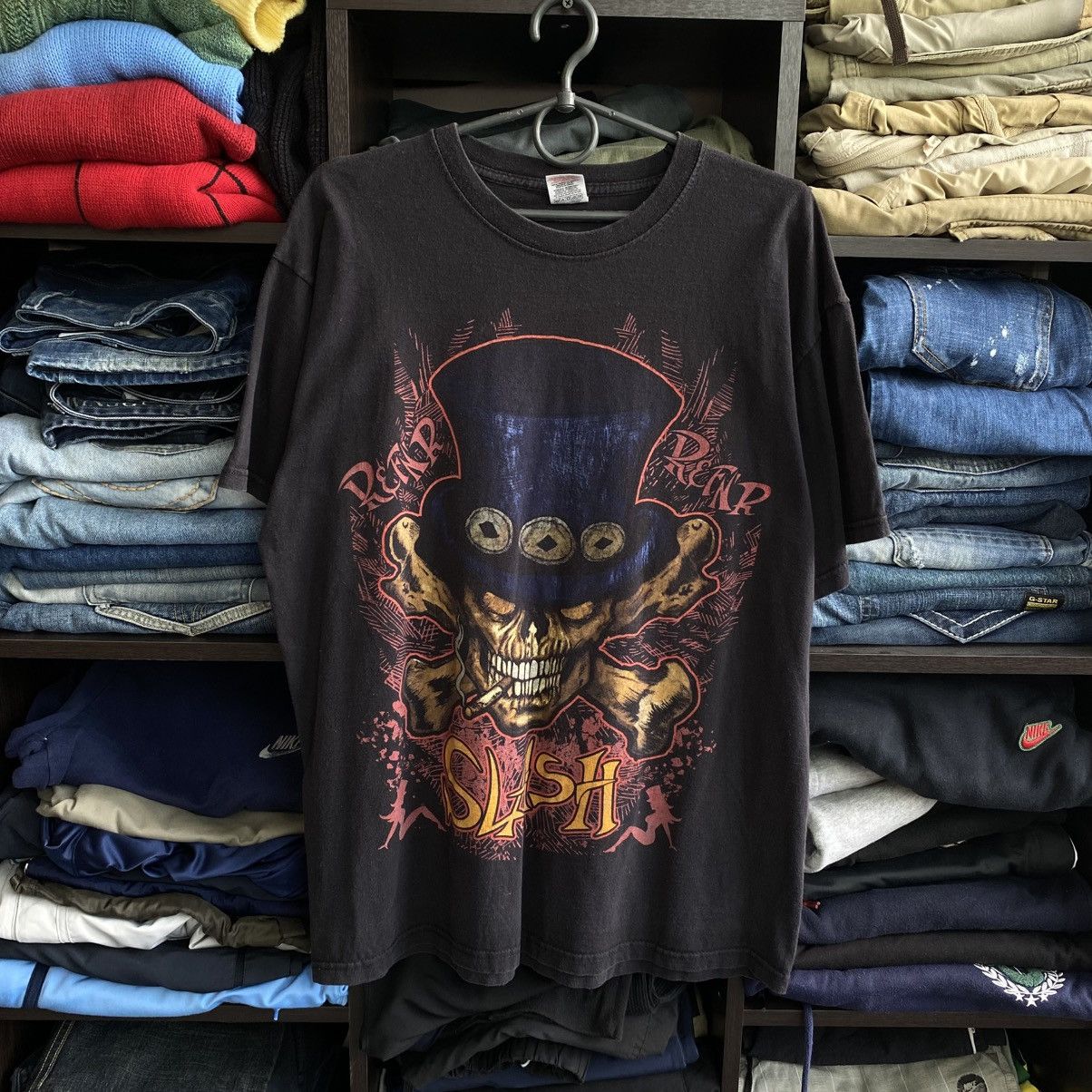 Band Tees Vintage Slash Big Graphic Logo y2k rock band 90’s tee Size US L / EU 52-54 / 3 - 1 Thumbnail