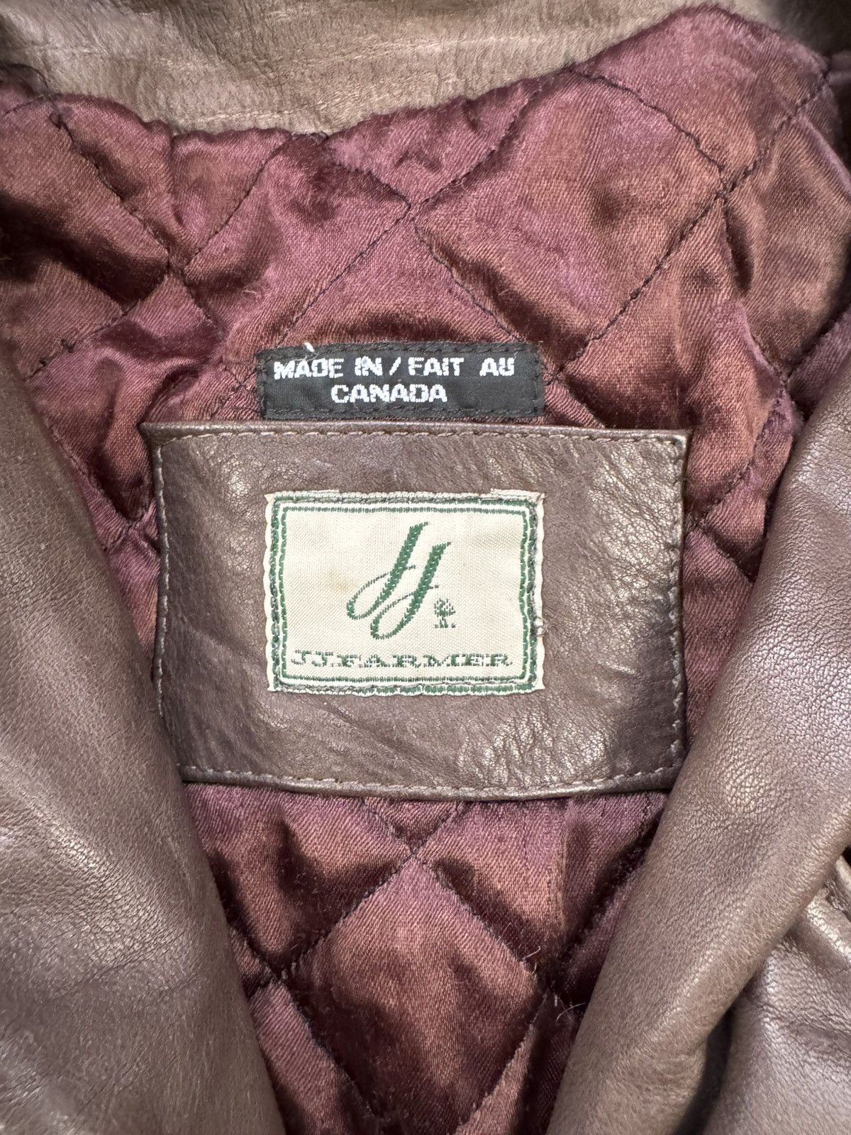 Vintage Vintage Colonel Littleton Brown Leather Jacket Coat USA 90S Size US L / EU 52-54 / 3 - 6 Thumbnail