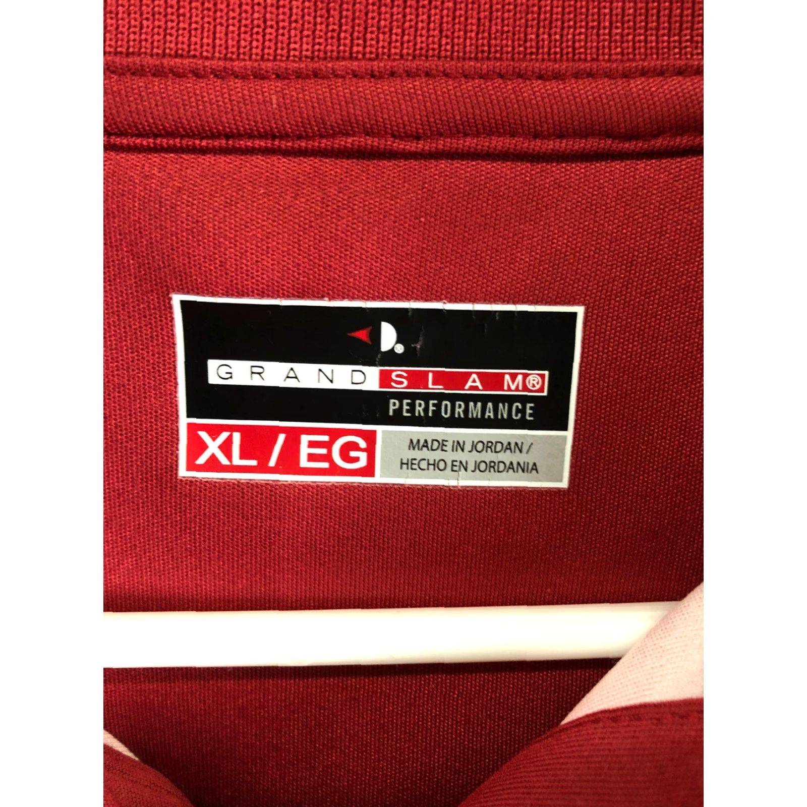 Vintage Grand Slam Polo Shirt Men's XL Red Short Sleeve EUC Performance Size US XL / EU 56 / 4 - 4 Thumbnail
