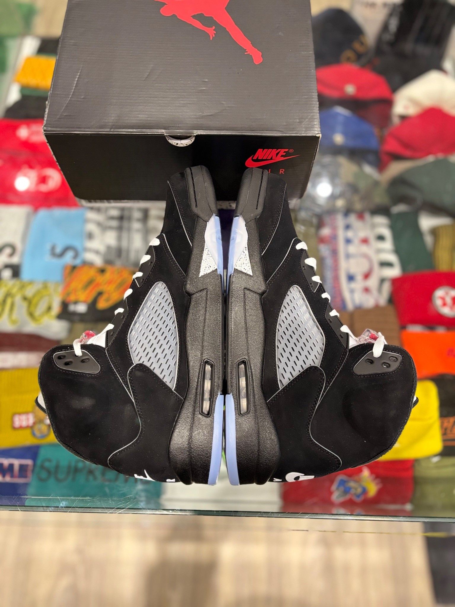 Jordan Brand Jordan 5 Black Metallic Reimagined Size US 13 / EU 46 - 5 Thumbnail