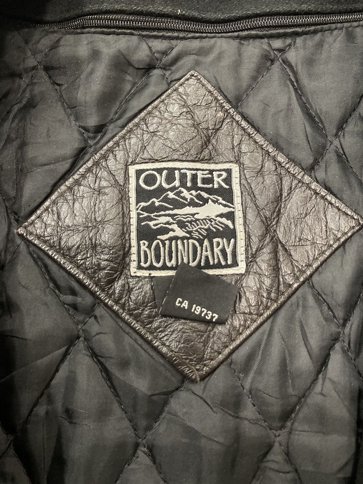 Vintage Jacket Outer Boundary Robert Young 80-s Vintage USA Size US L / EU 52-54 / 3 - 3 Thumbnail