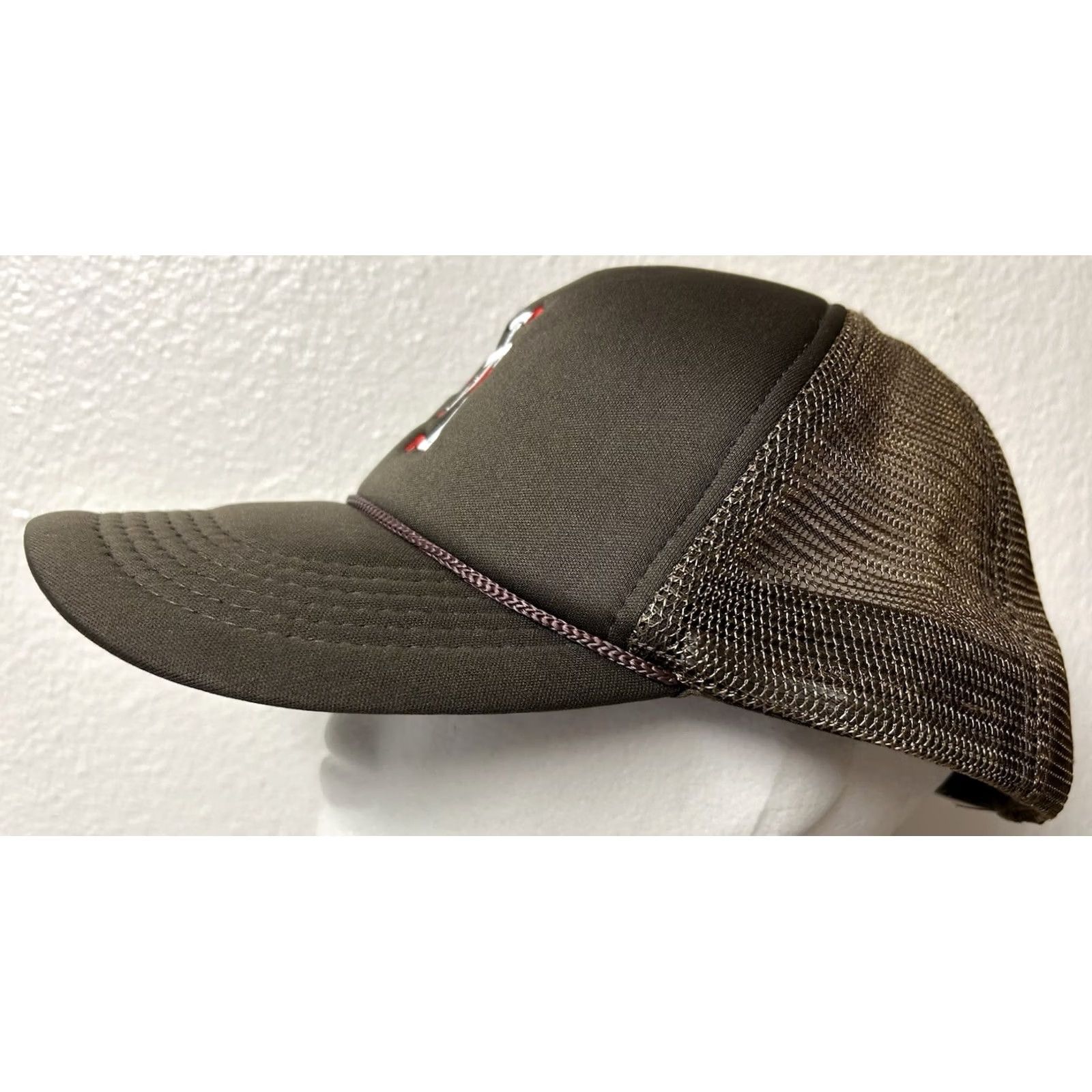 Vintage VINTAGE Lost Love NYC Upside Down LA Snapback Hat Black Embroidered Size ONE SIZE - 4 Thumbnail