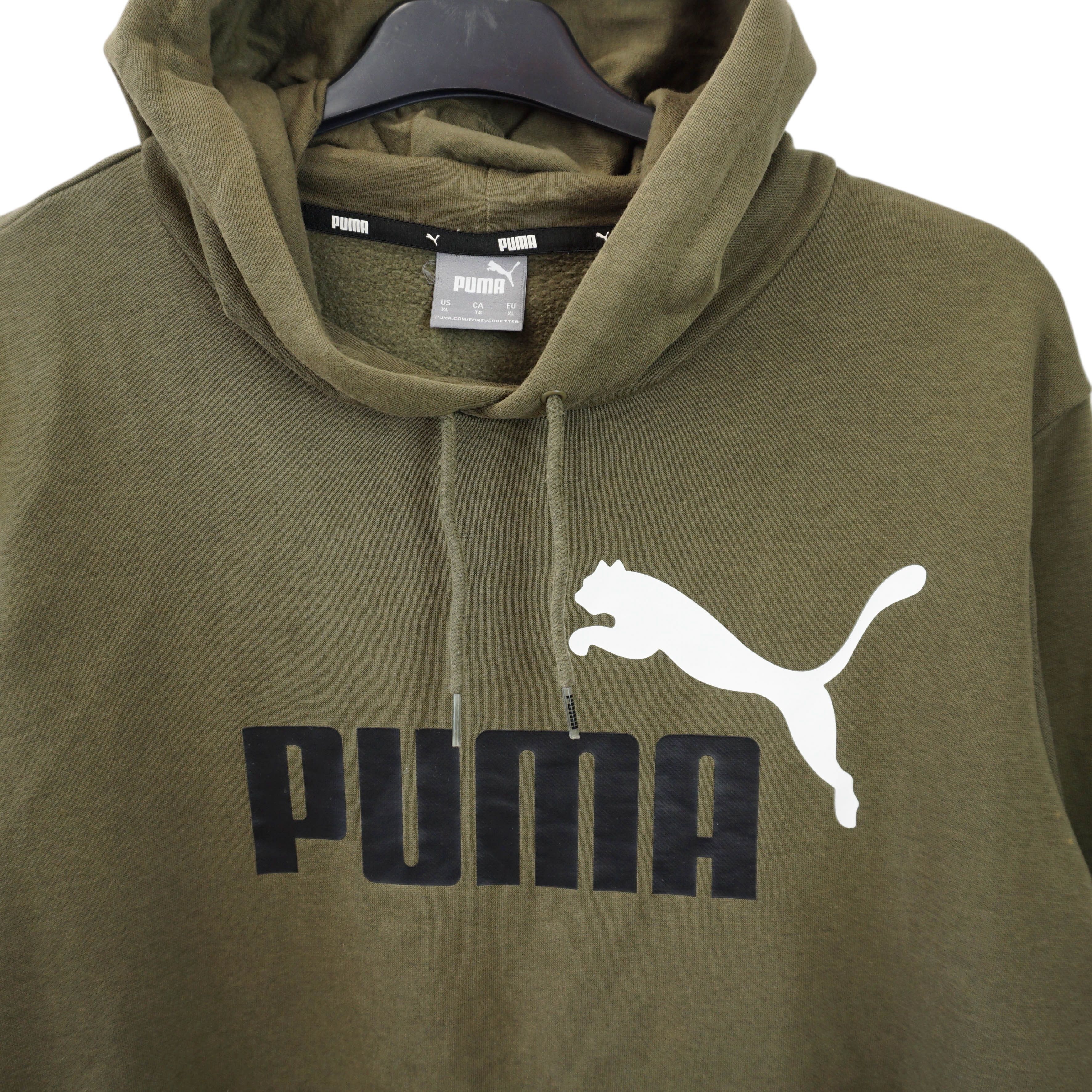 Puma × Vintage Archive Big Logo Hoodie Size US XL / EU 56 / 4 - 2 Thumbnail