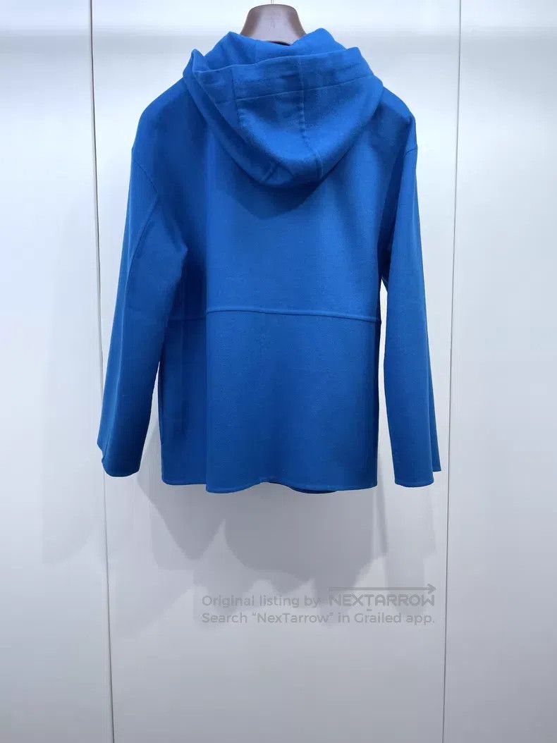 Loro Piana Loro Piana Solid color cashmere zipper hooded jacket. Size XS / US 0-2 / IT 36-38 - 2 Thumbnail