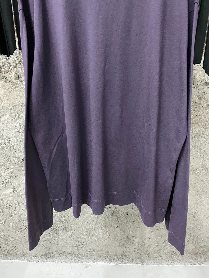 Dries Van Noten DRIES VAN NOTEN Deep purple long-sleeved top Size S / US 4 / IT 40 - 4 Thumbnail
