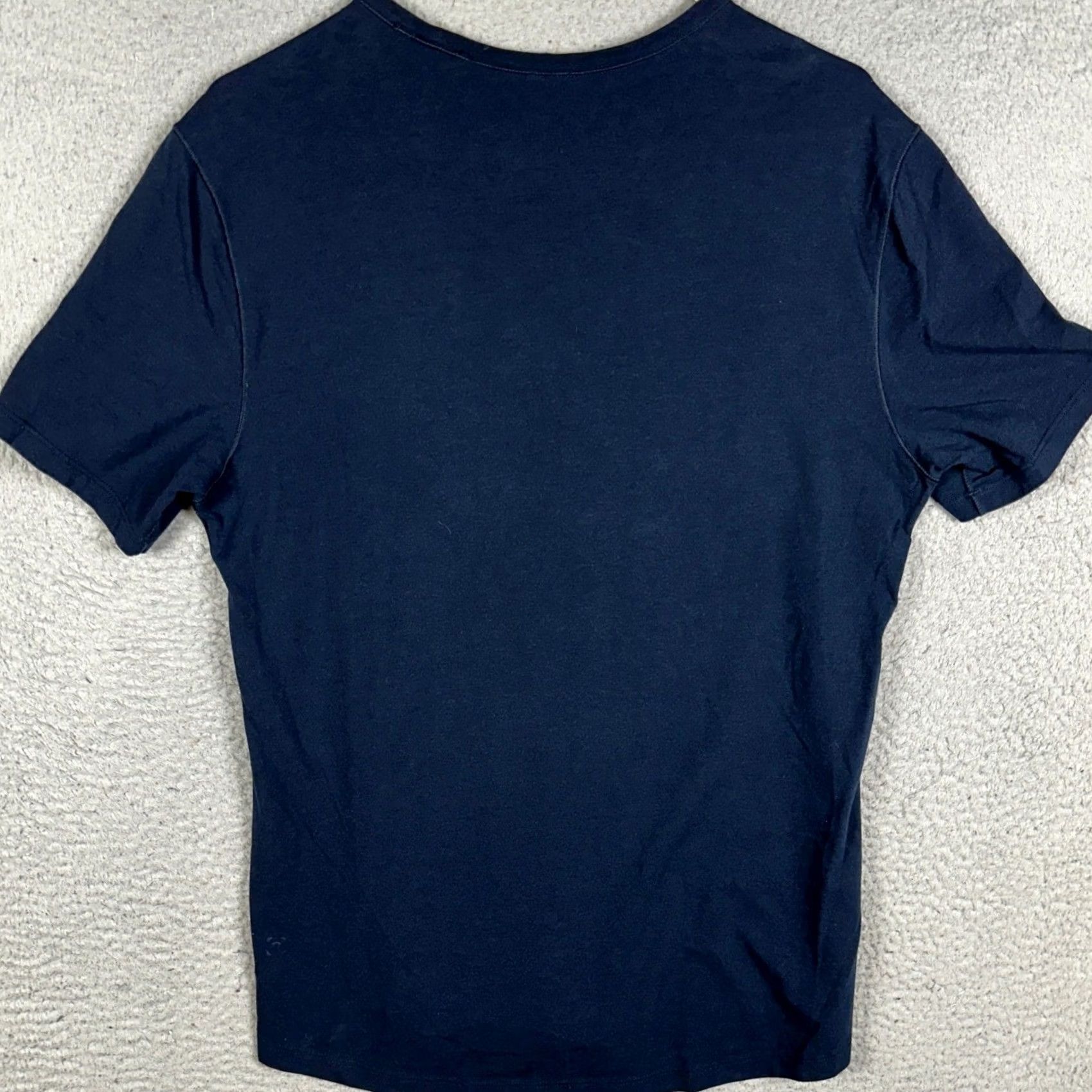 Lululemon Lululemon T-Shirt Womens XL Navy Blue Seek Curiosity Yoga Graphic Workout Tee Size XL / US 12-14 / IT 48-50 - 3 Thumbnail