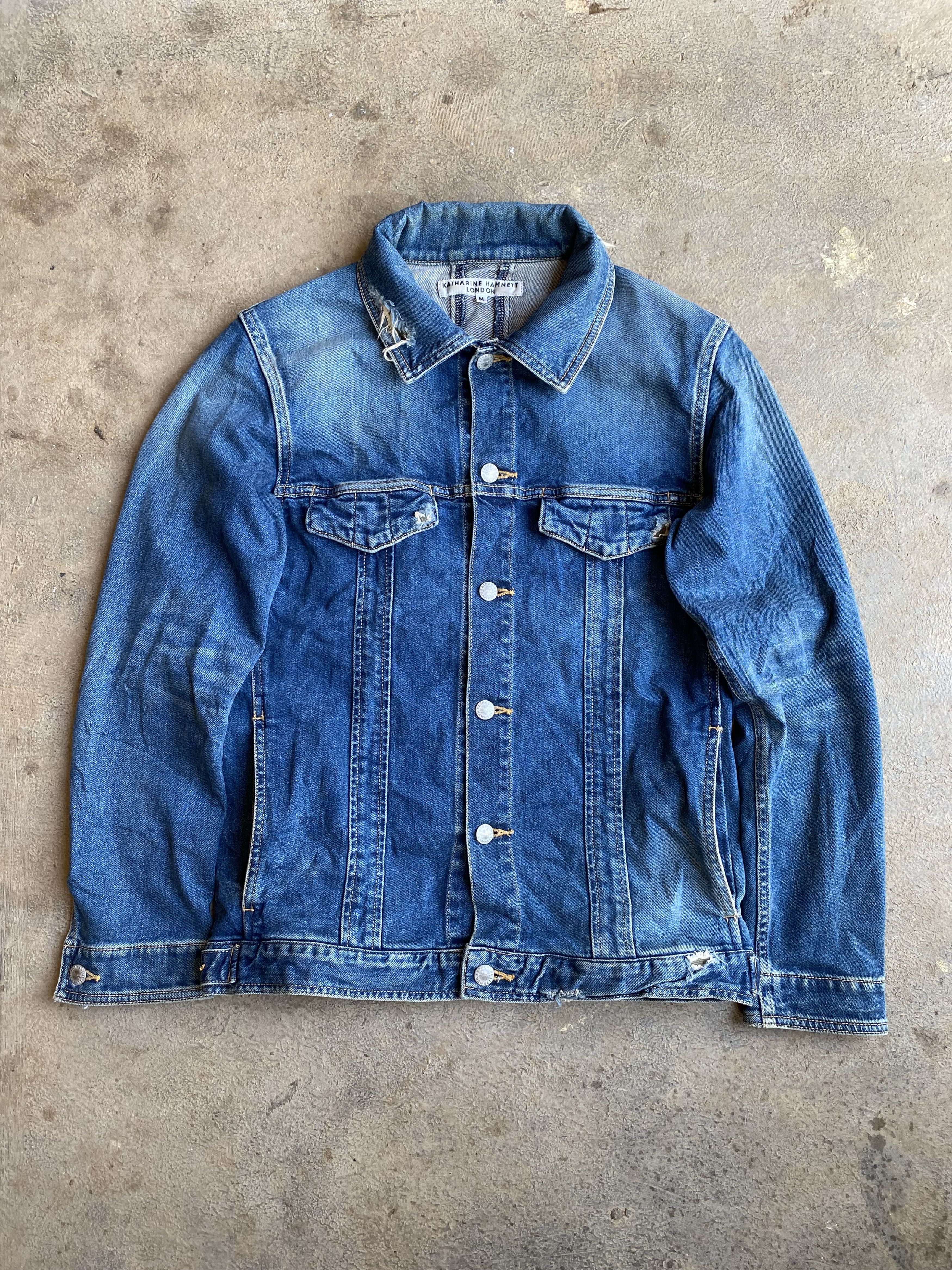 Katharine Hamnett London VTG Katharine Hamnett Cropped Denim