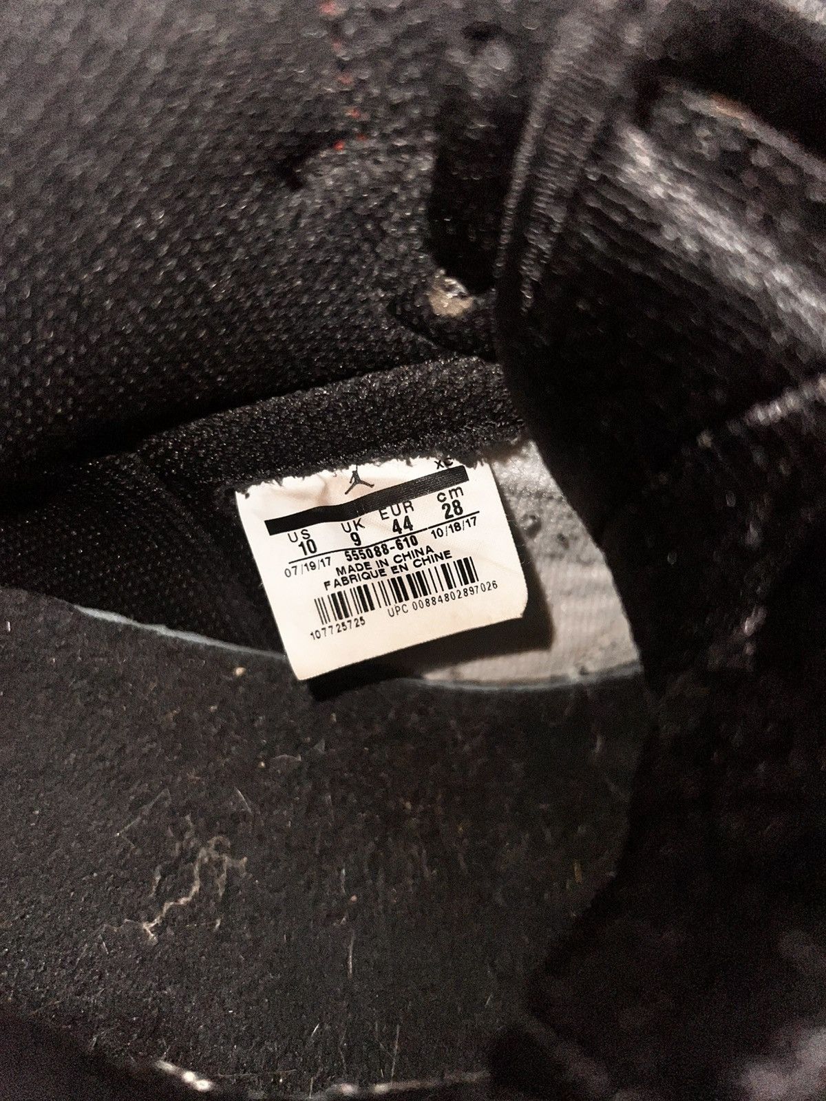 Jordan Brand Jordan 1 Retro High Bred Toe Size US 10 / EU 43 - 9 Thumbnail