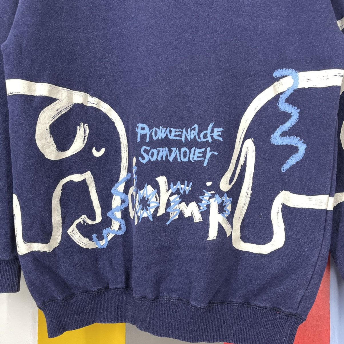 Japanese Brand Vintage TRAD HOUSE Made In Japan Sweatshirt #2010/13 Size US M / EU 48-50 / 2 - 2 Thumbnail