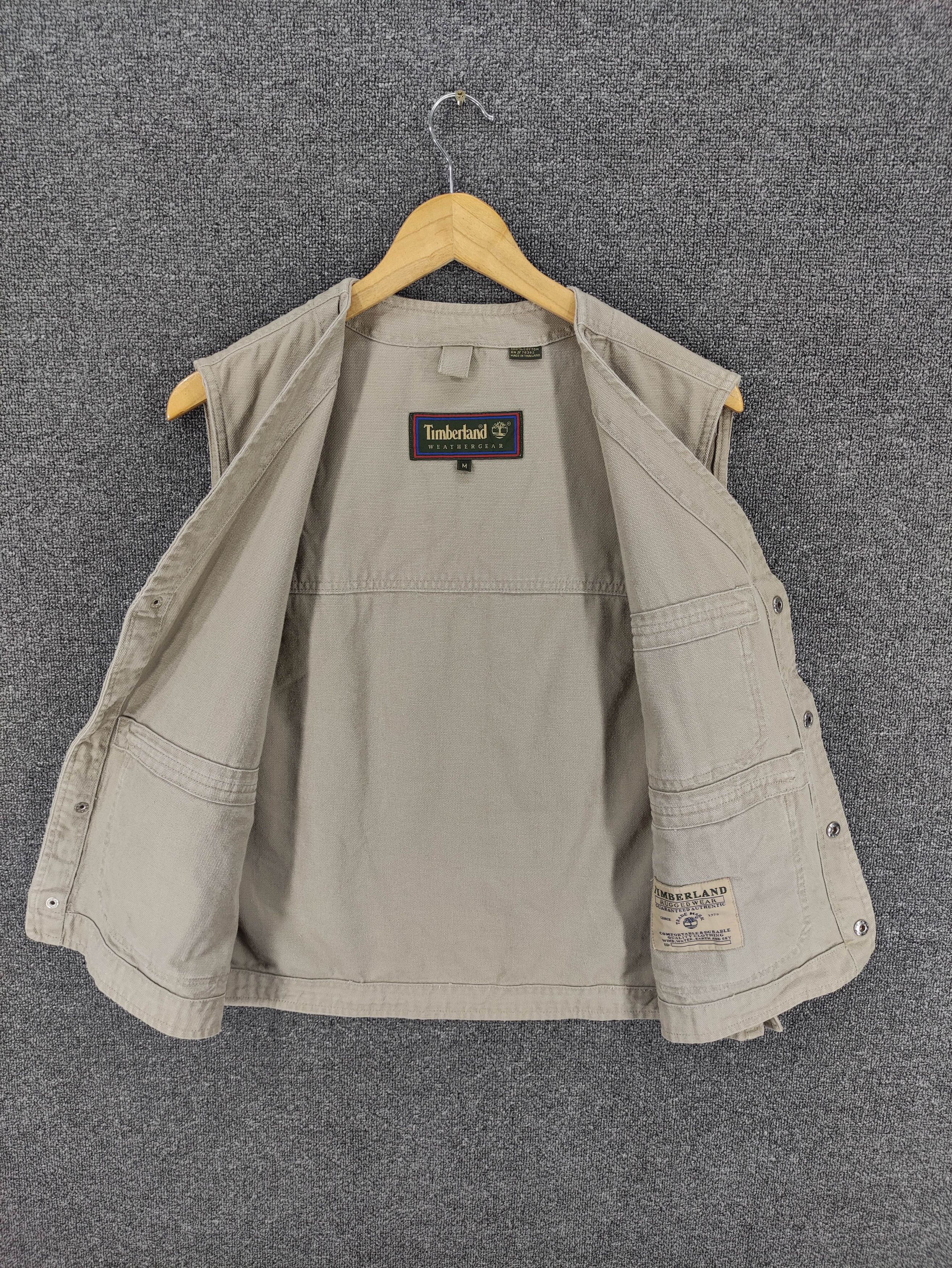 Timberland Vintage Timberland Weather Gear Vest Snap Button Size US M / EU 48-50 / 2 - 5 Thumbnail