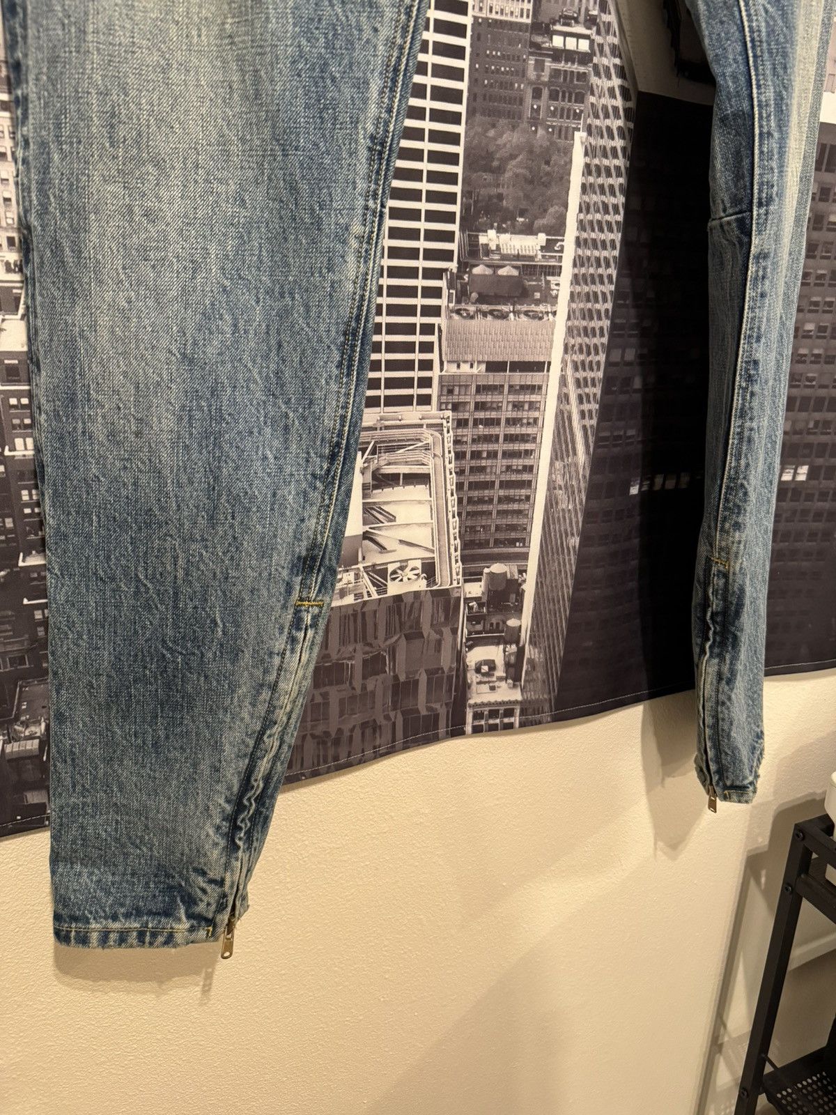 Fear of God 🔥Fear of God Fifth Collection Indigo Selvedge Jeans SZ 36 Size US 36 / EU 52 - 3 Thumbnail