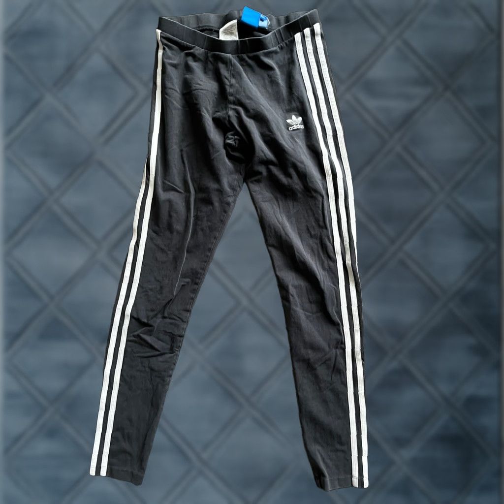 Adidas Adidas Climalite Black Fleece Womens Small Distressed Leggings Pants Sleeves Not Applicable Size 28" / US 6 / IT 42 - 1 Thumbnail