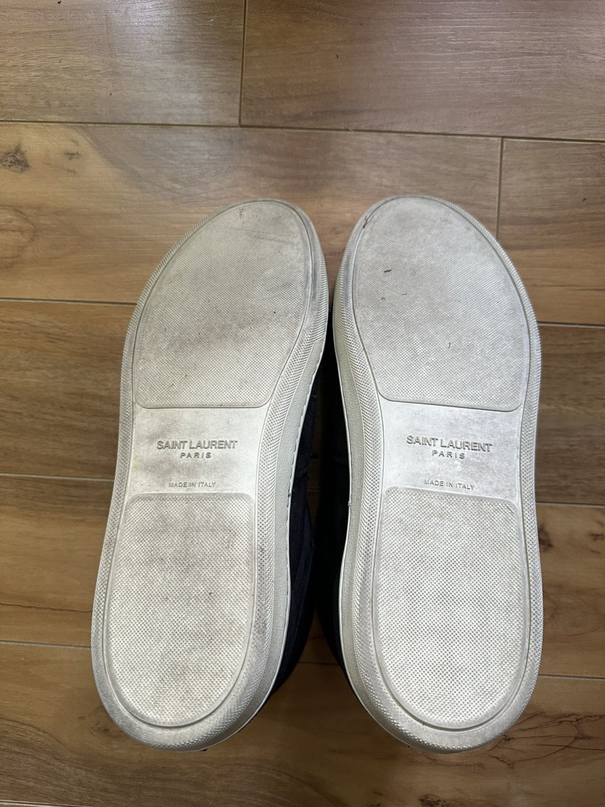 Saint Laurent Paris Saint Laurent Court Classic SL/10H - Black Suede Size US 12 / EU 45 - 5 Thumbnail