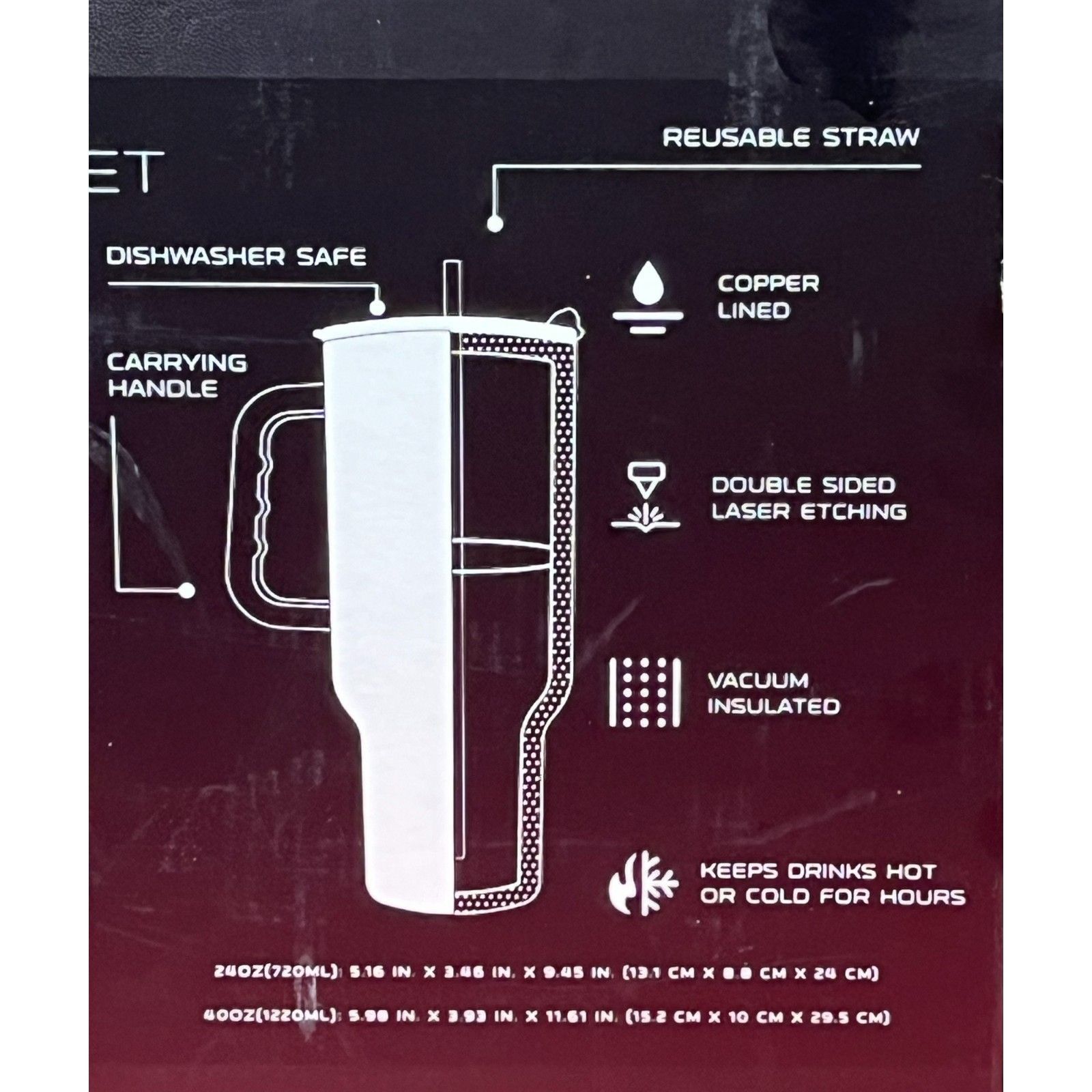 Other NFL - Logo Brands - Travel Tumblers Set (2 Pk) - 24oz (720 m Size ONE SIZE - 9 Thumbnail